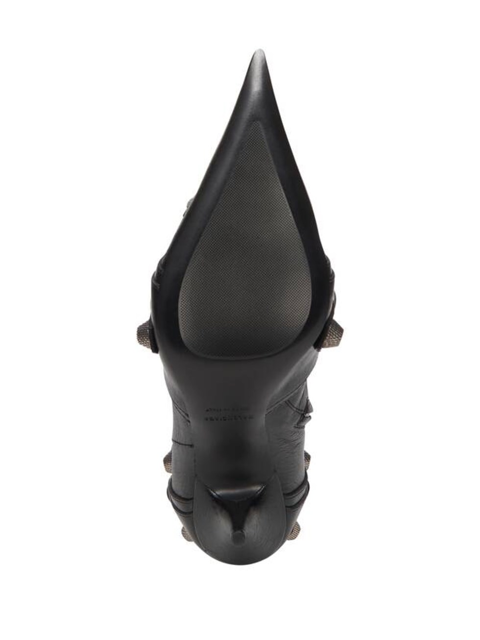 Balenciaga Cagole black smooth leather  boots