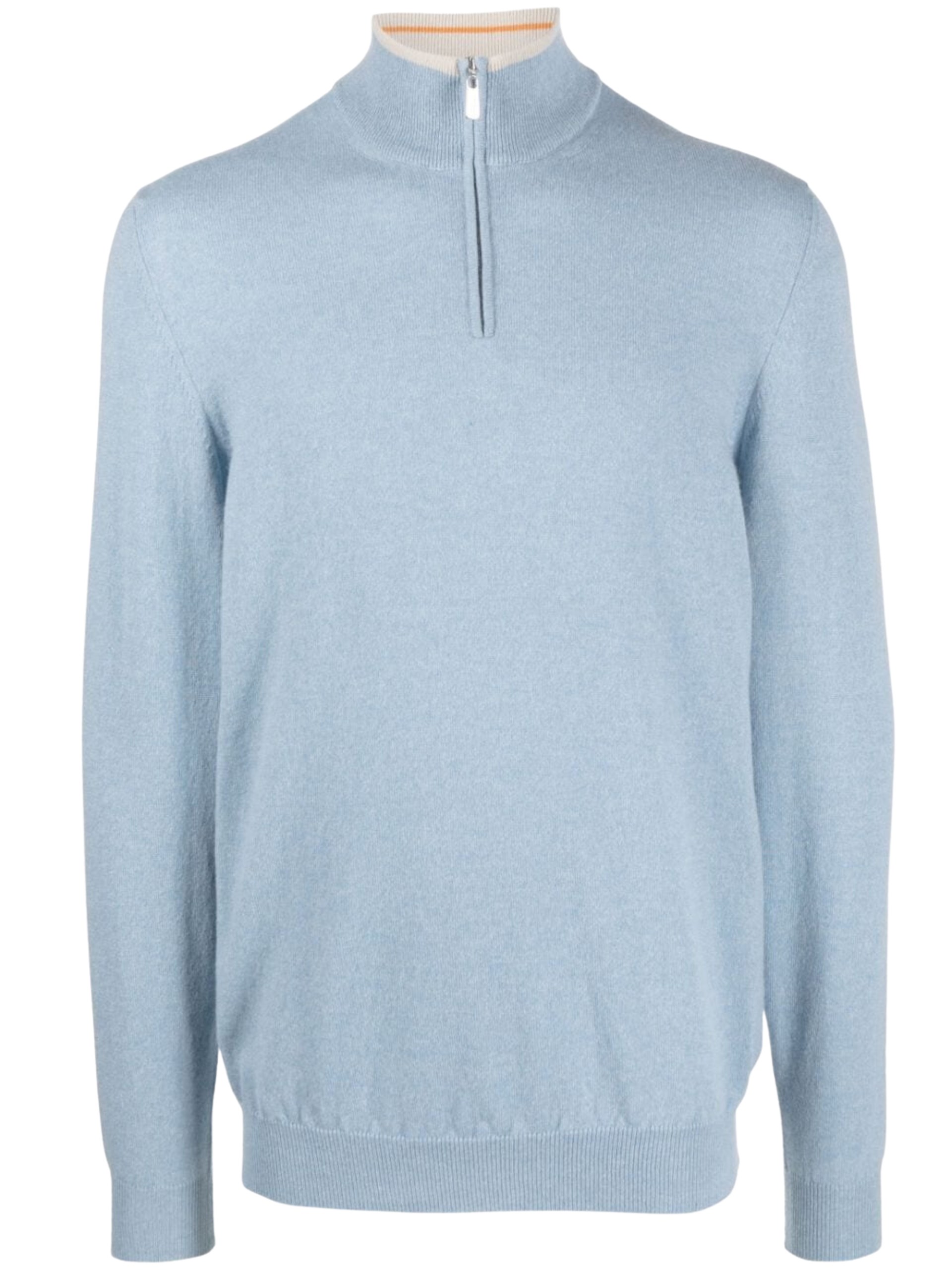 Fedeli Favonio men's light blue cashmere sweater
