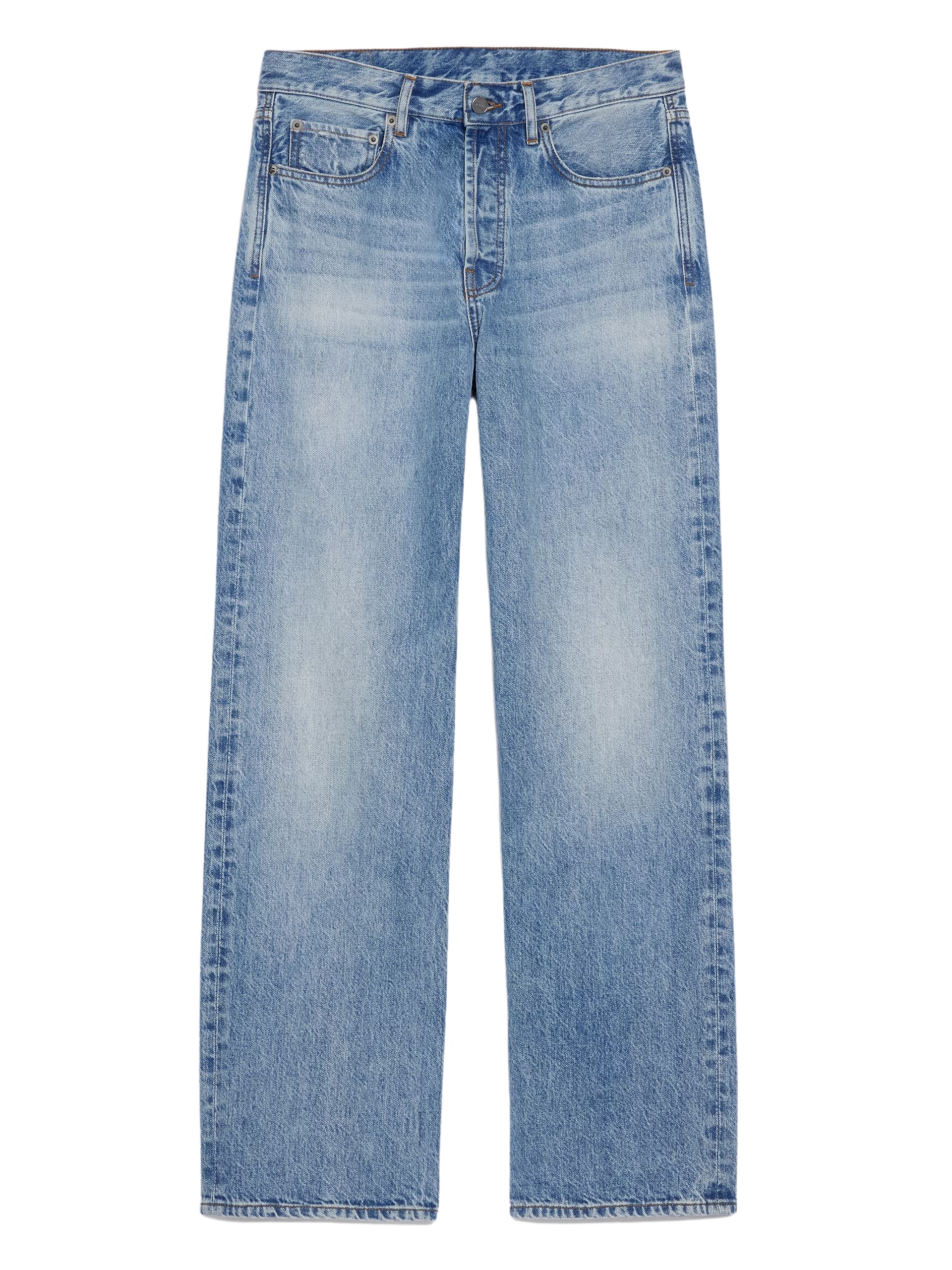 Jacquemus Le de Nîmes Suno straight fit jeans for men in light blue