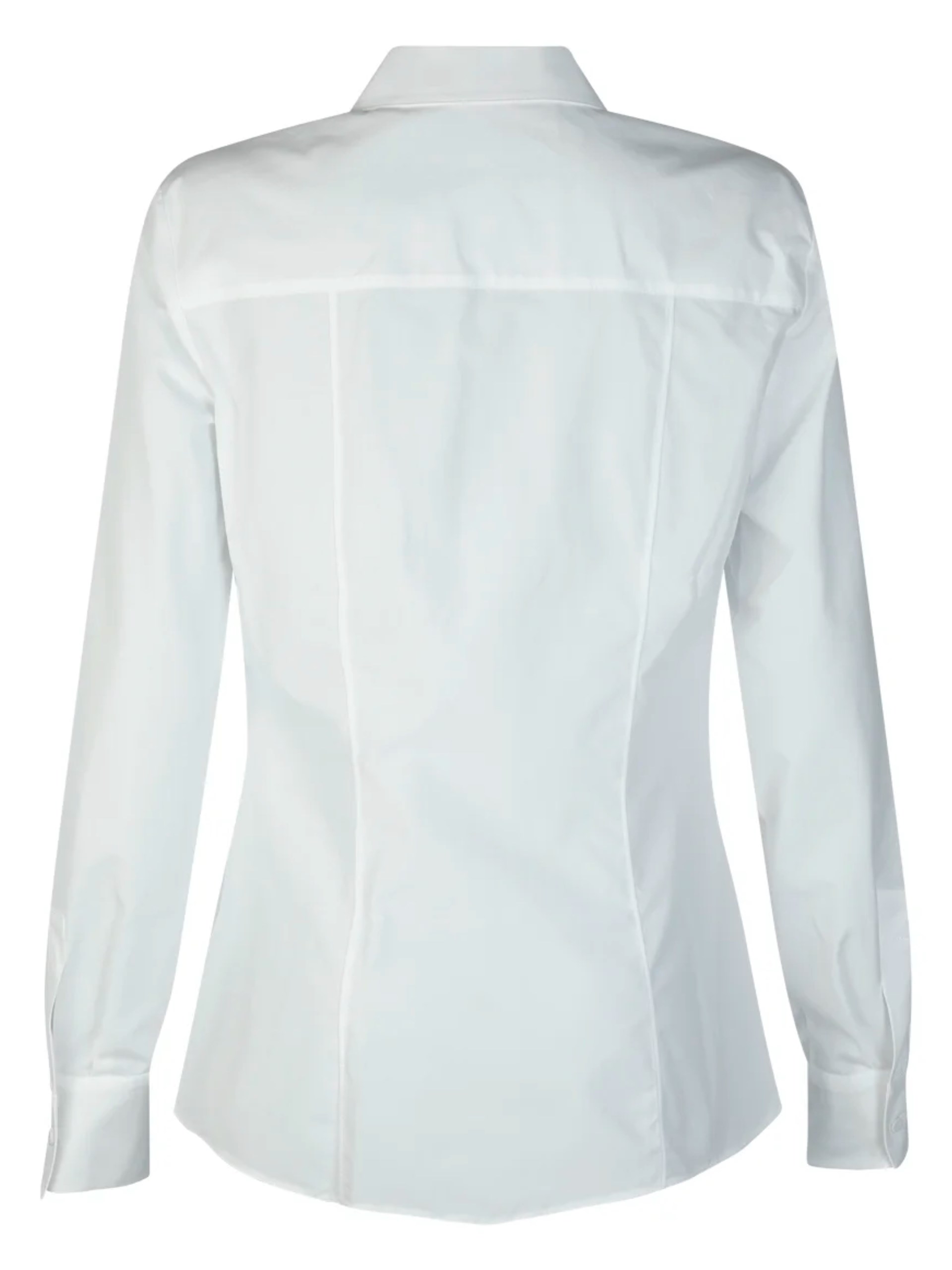 Valentino white fitted cotton shirt