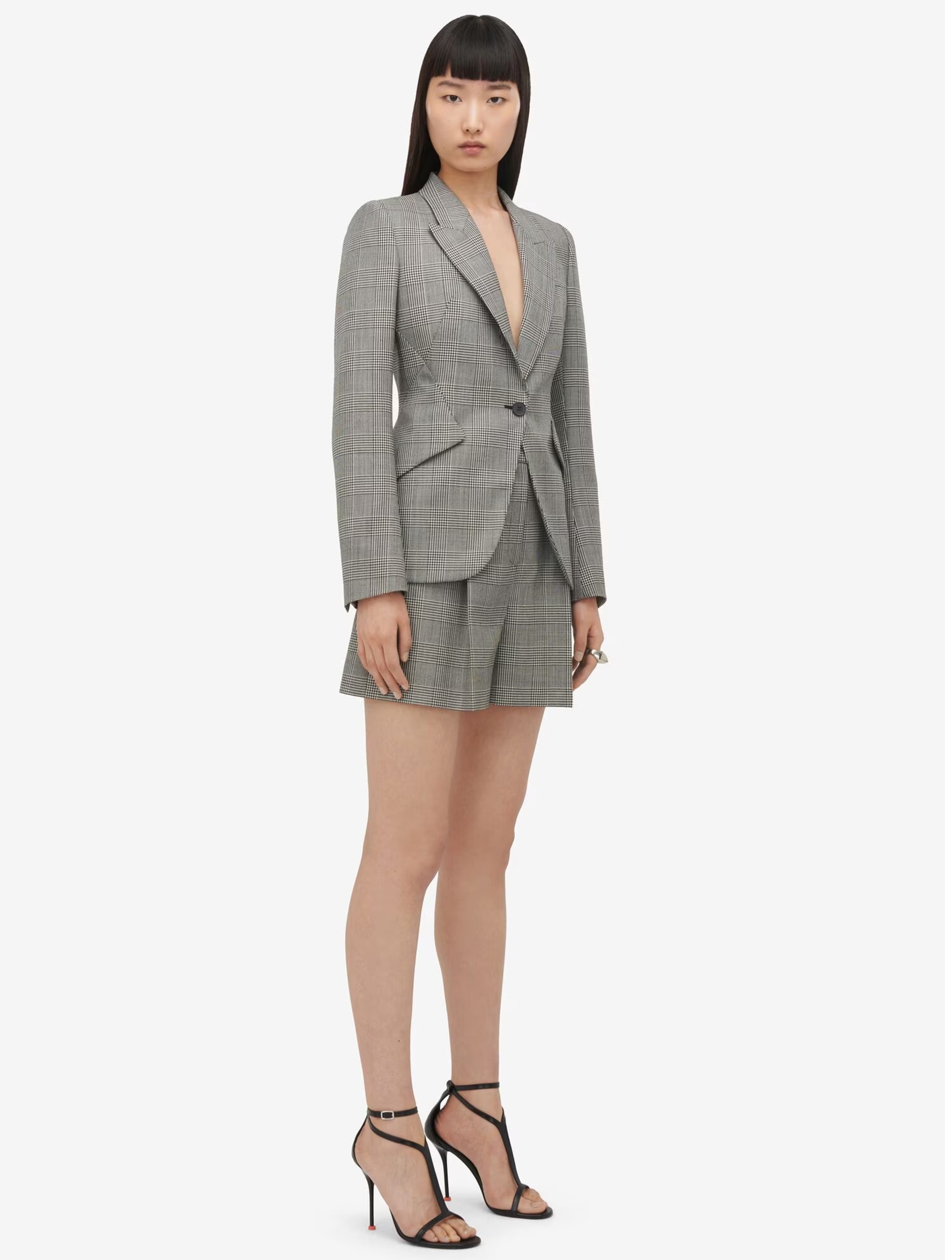 Шорти Alexander Mcqueen Prince of Wales з вовни