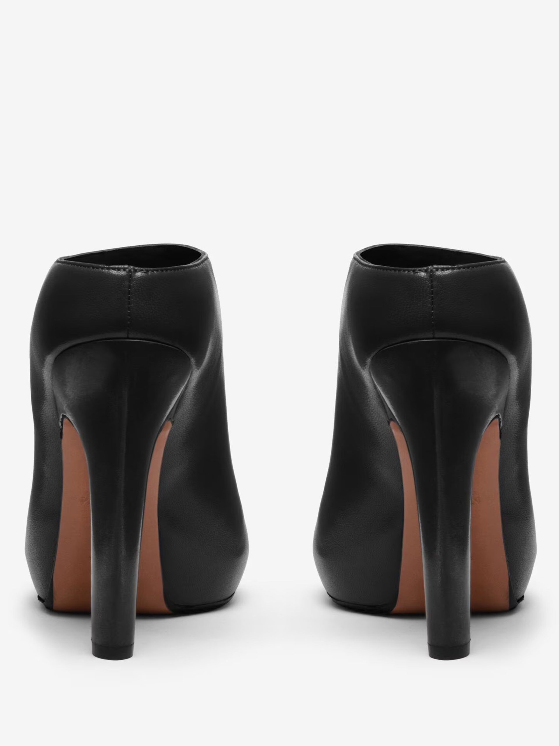 Чорні шкіряні мюлі Alexander Mcqueen The Edge