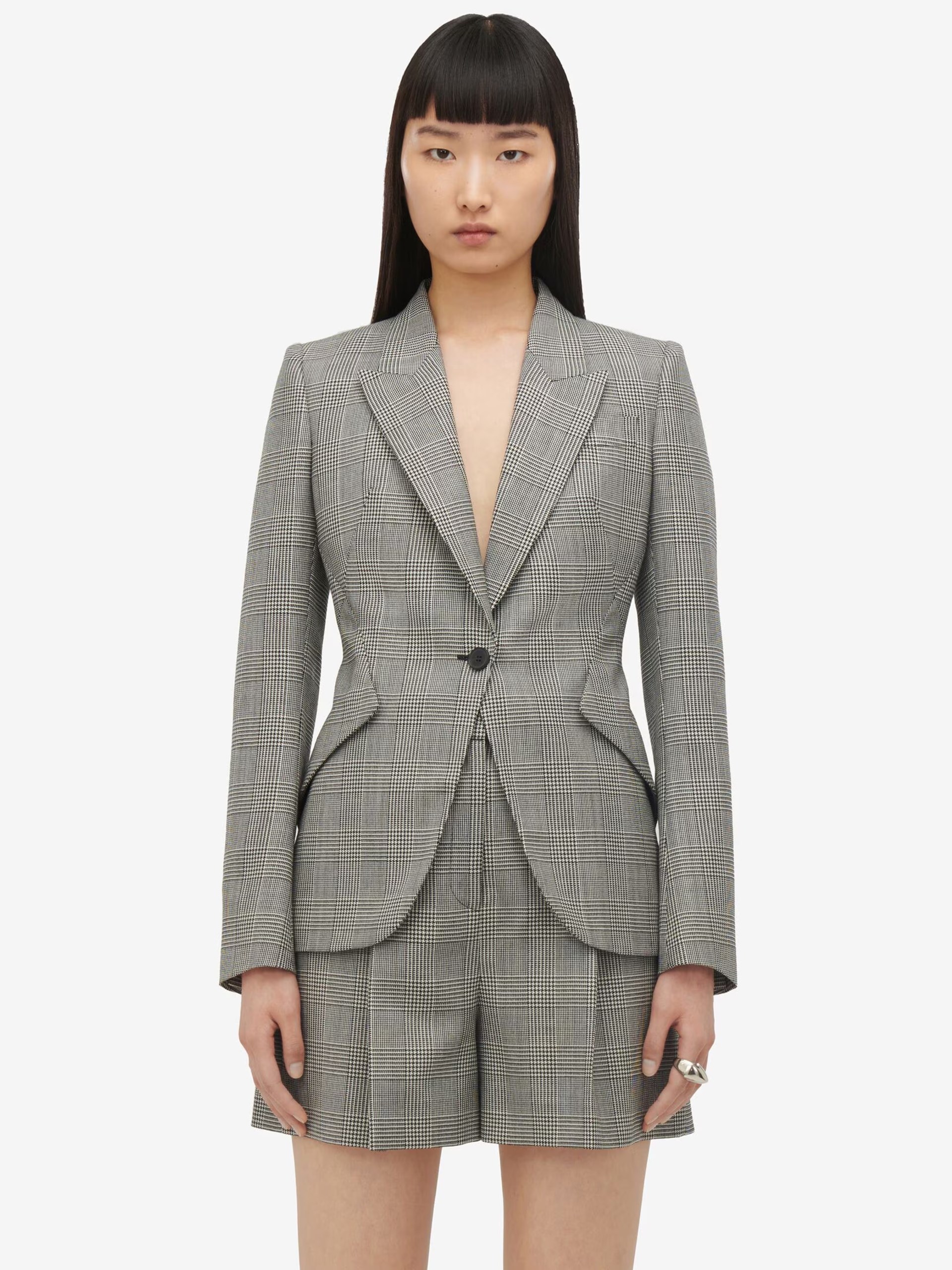 Шорти Alexander Mcqueen Prince of Wales з вовни
