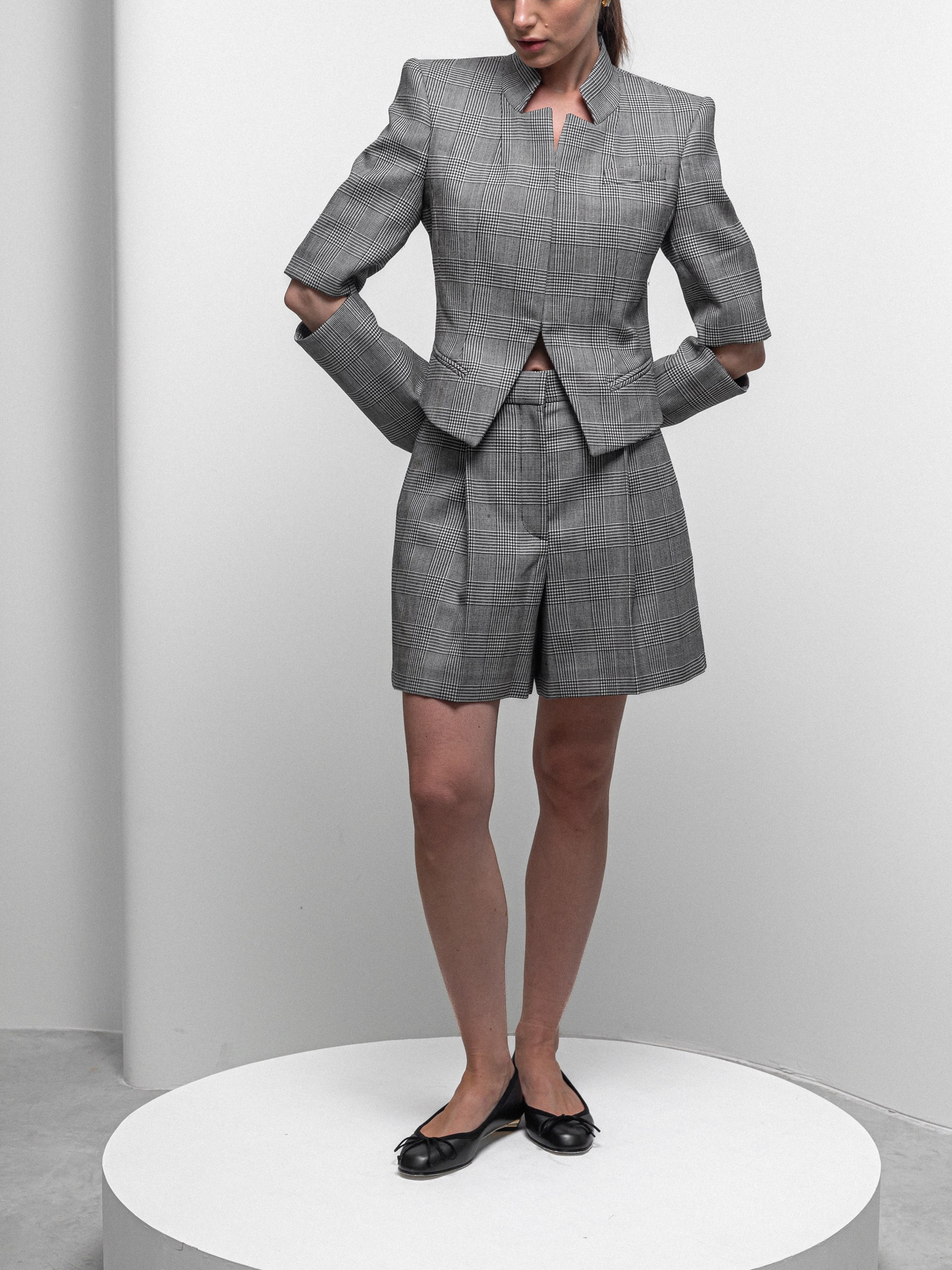 Шорти Alexander Mcqueen Prince of Wales з вовни