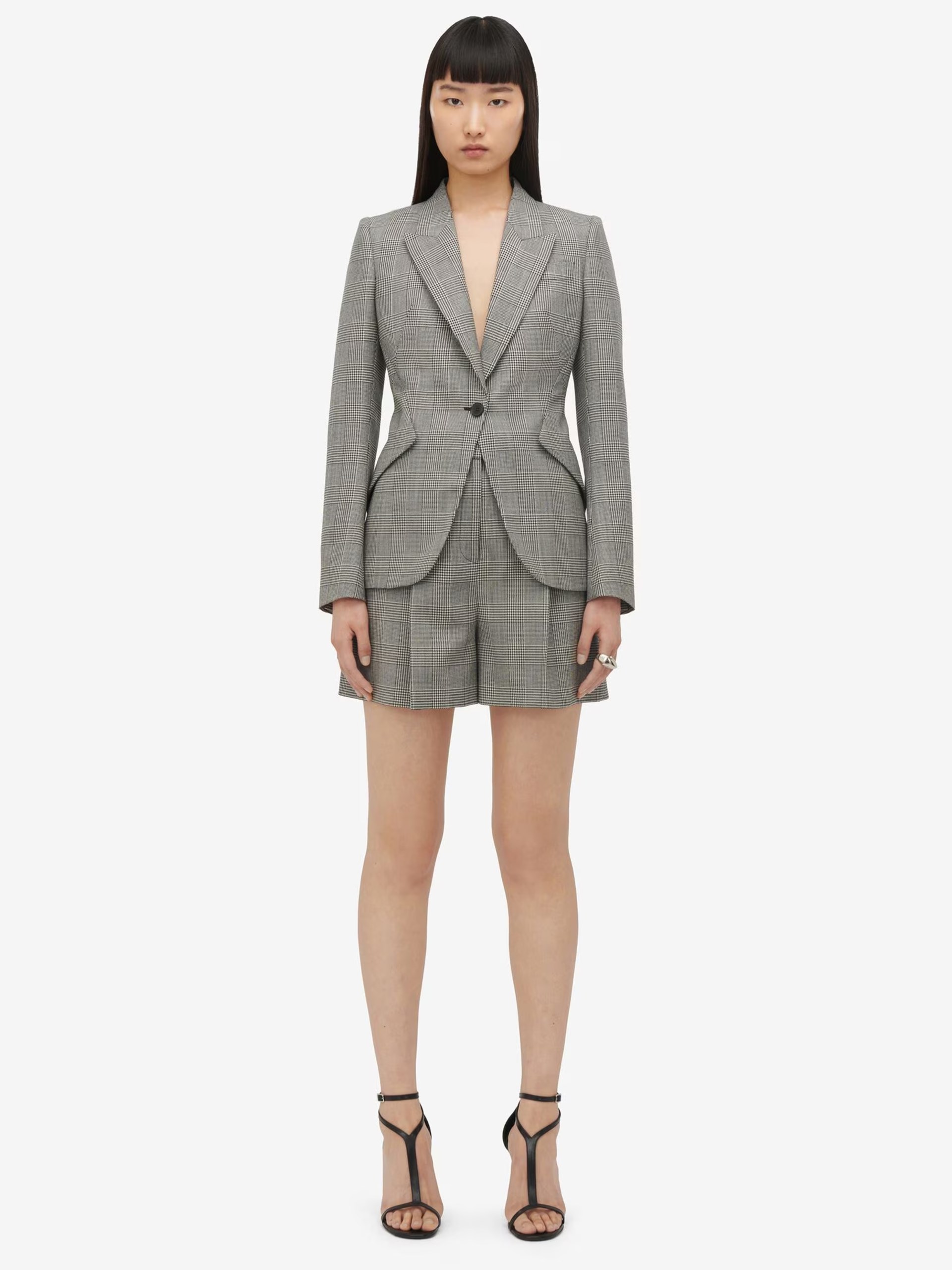 Шорти Alexander Mcqueen Prince of Wales з вовни