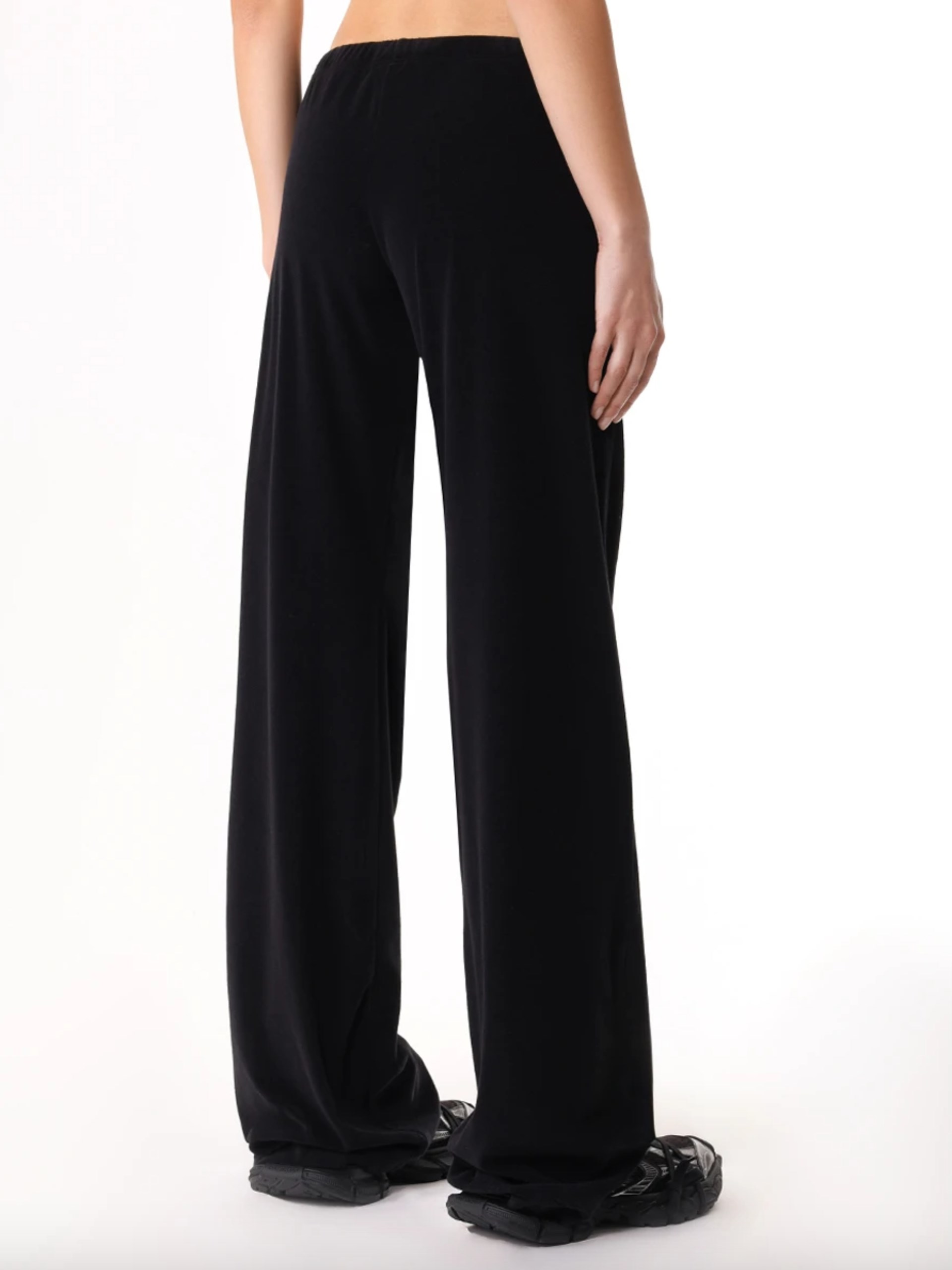 Balenciaga black loose-fit pants