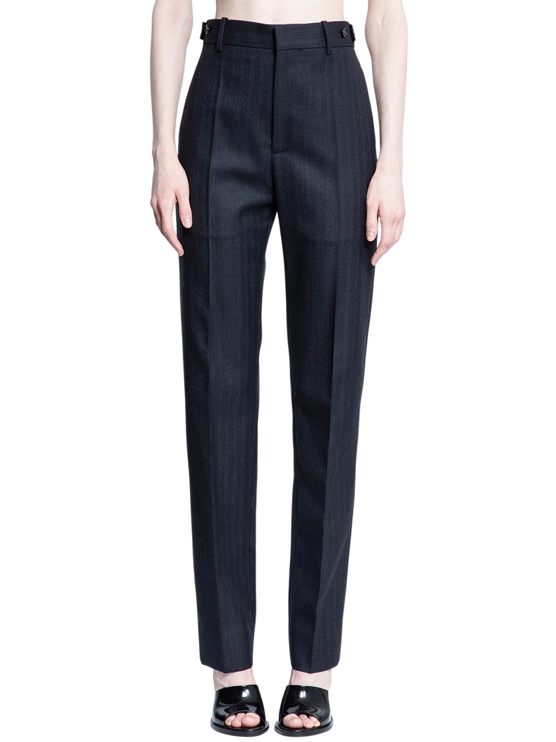 Bottega Veneta Navy Striped Pants