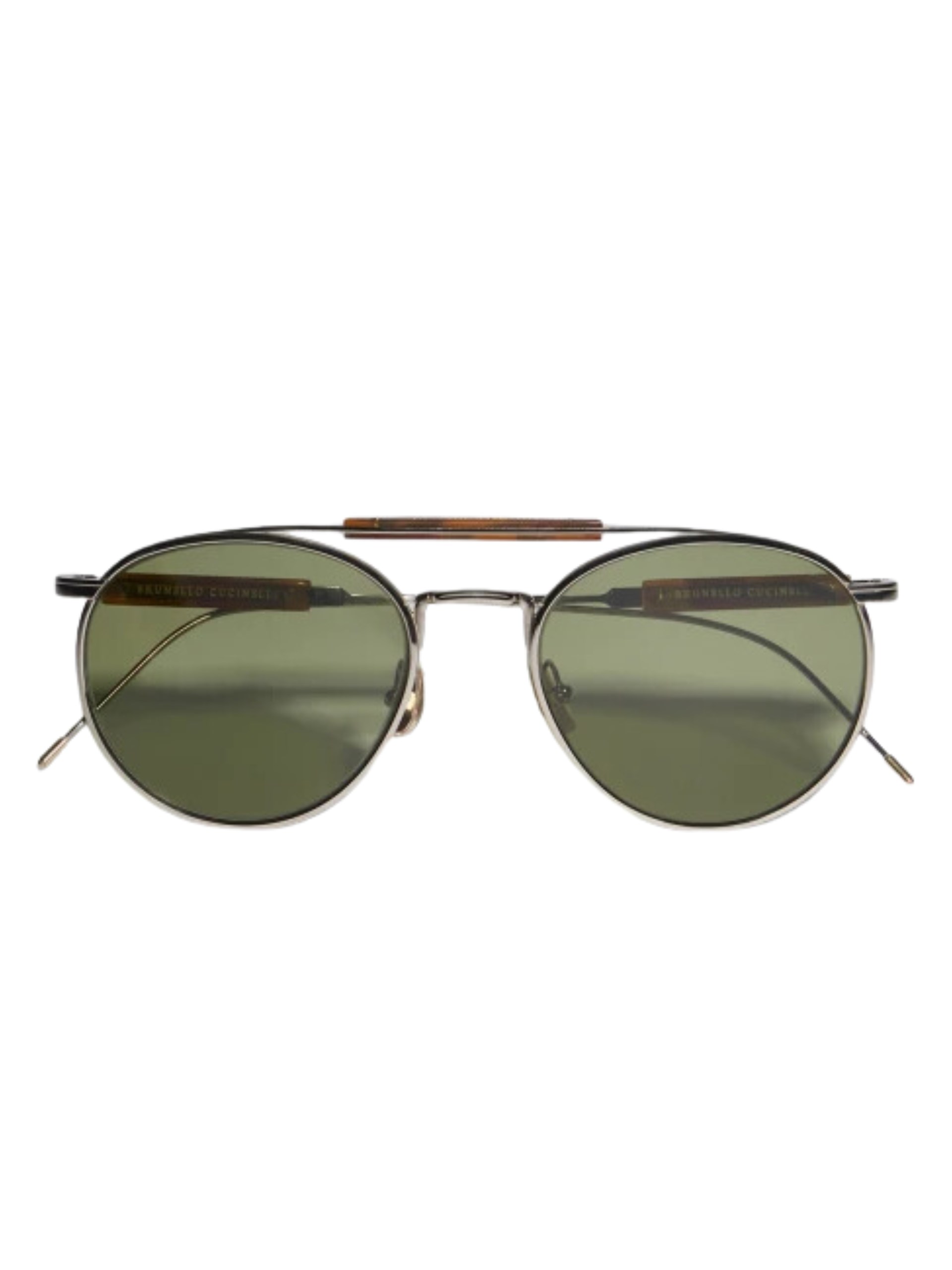 Сонцезахисні окуляри Brunello Cucinelli Sartorial Sunset з титану