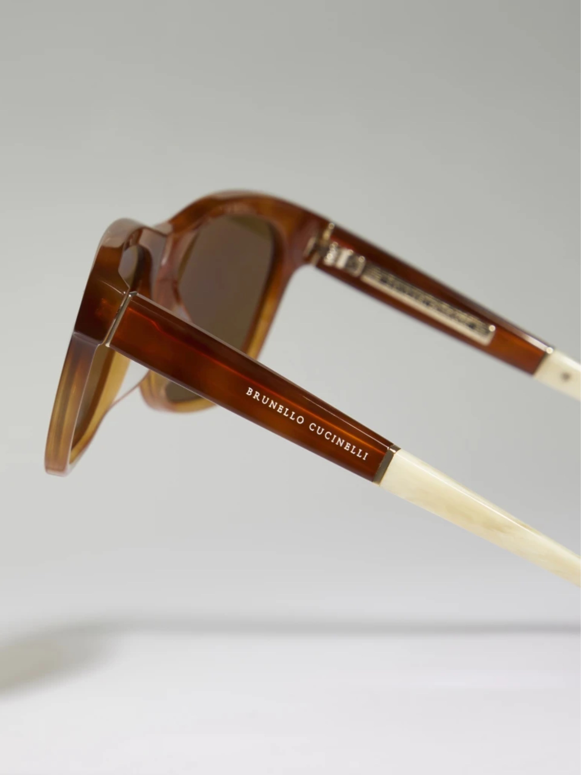 Brunello Cucinelli Sartorial Sunset acetate sunglasses