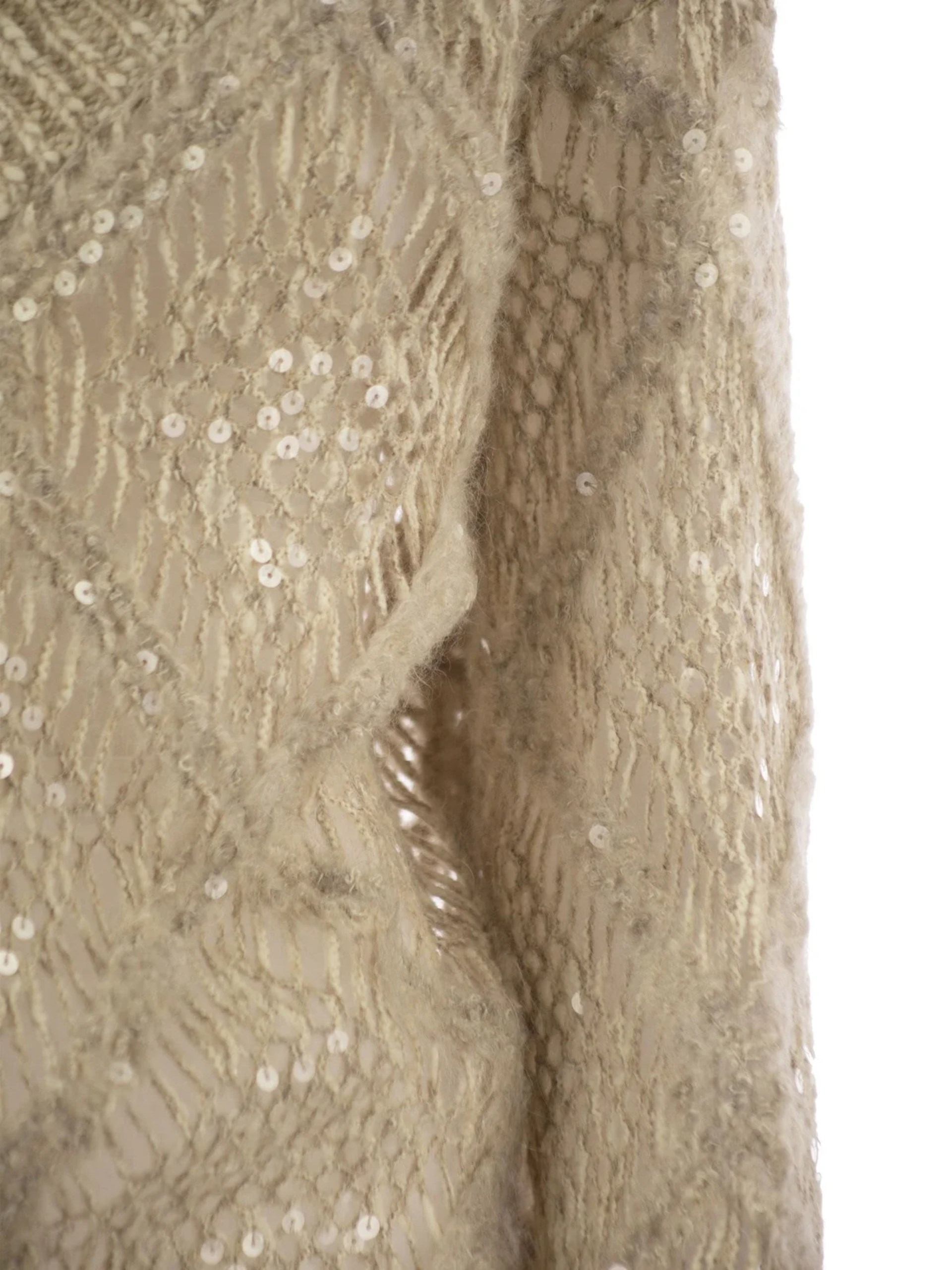 Brunello Cucinelli Sequin Embellished Knit Jumper
