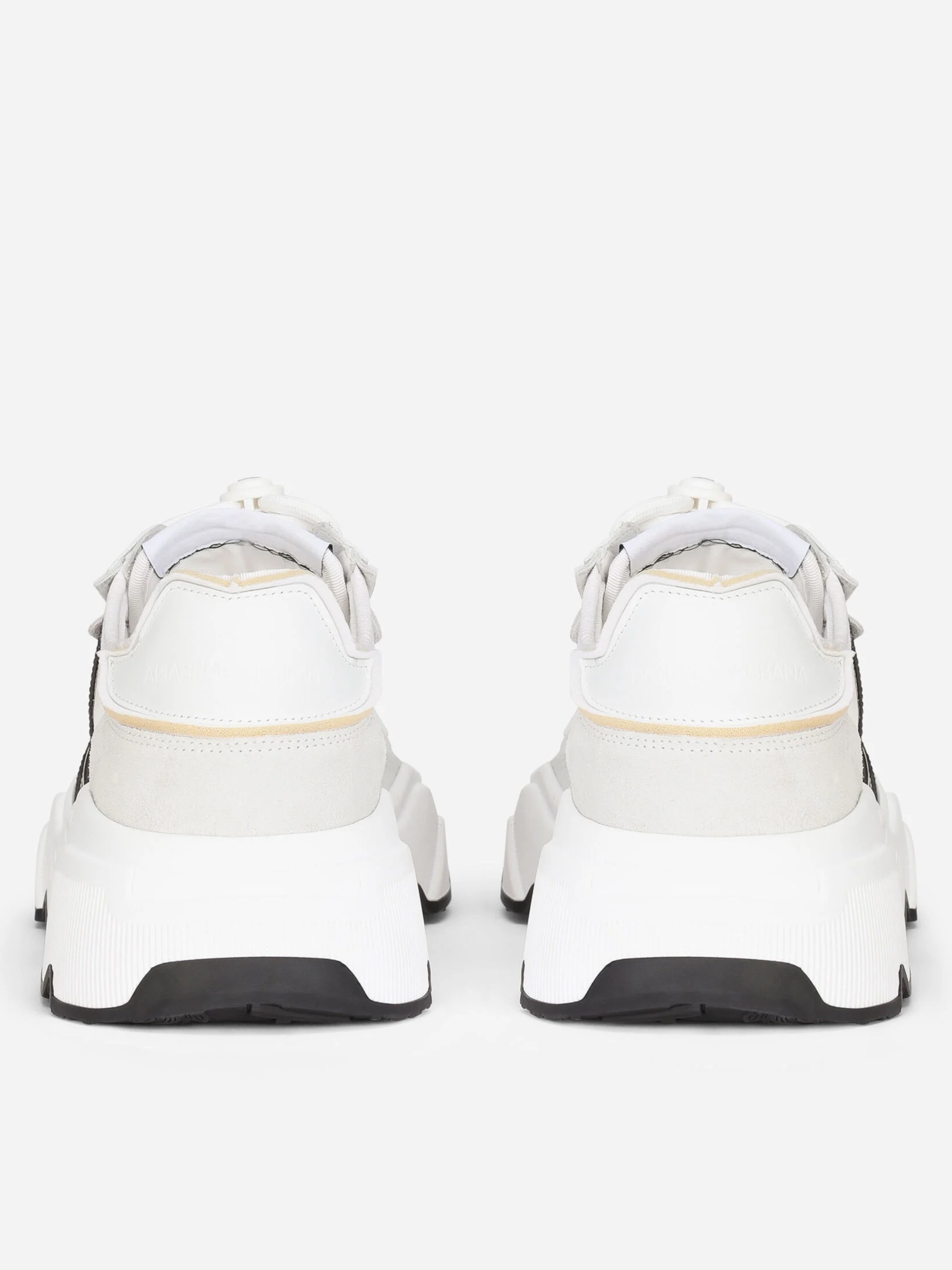 White sneakers Dolce&Gabbana high-soled