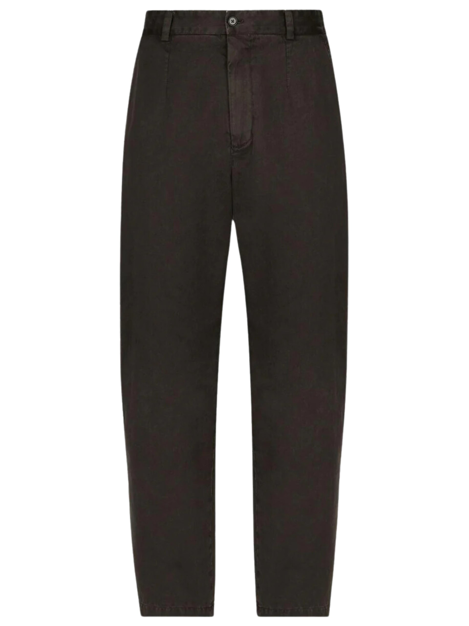 Dolce&Gabbana men's brown loose-fit pants