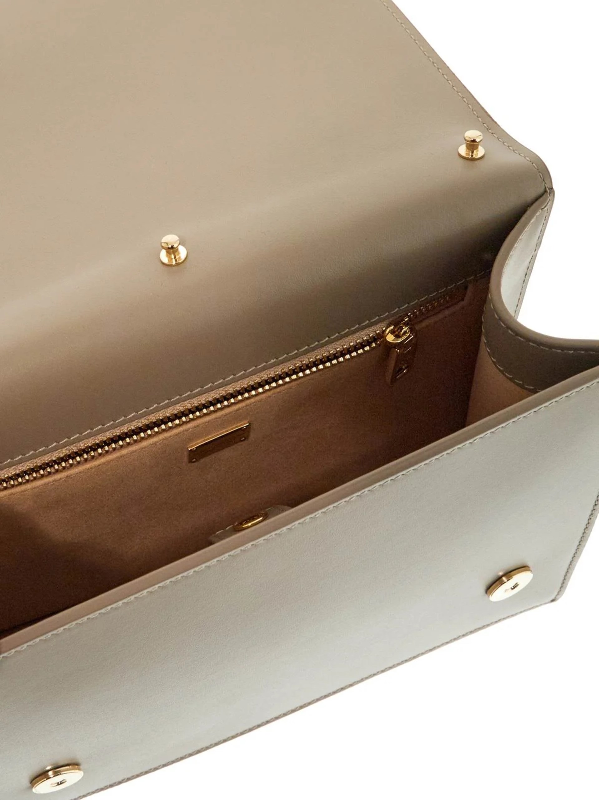 Dolce&Gabbana beige shoulder bag with DG logo