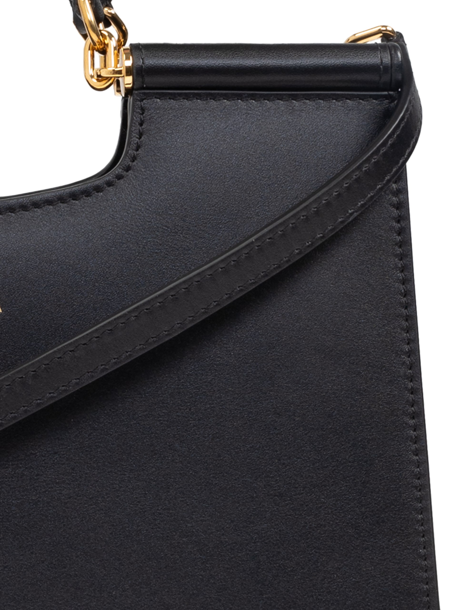 Dolce&Gabbana black bag with gold hardware