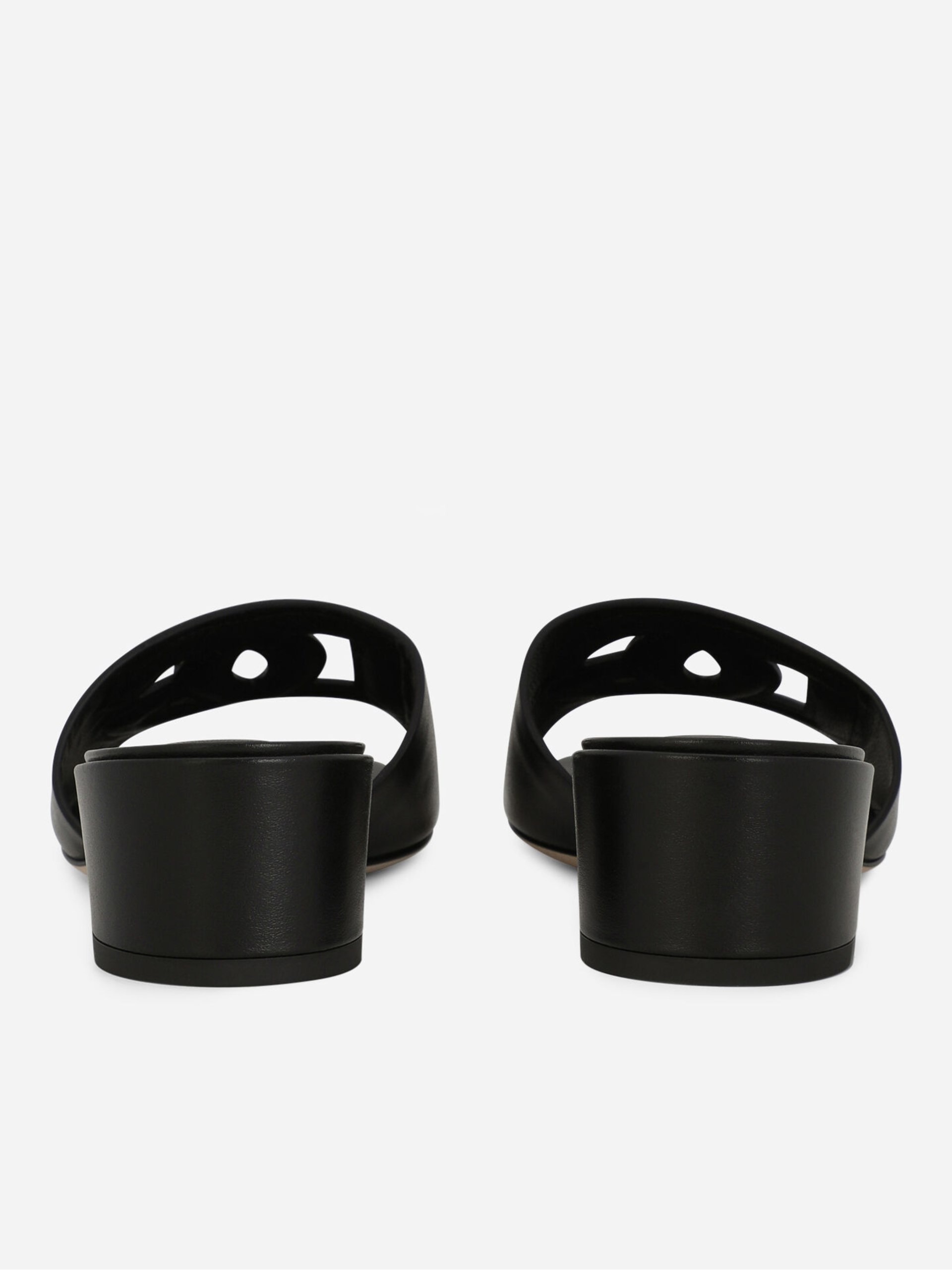 Dolce&Gabbana black heeled mules