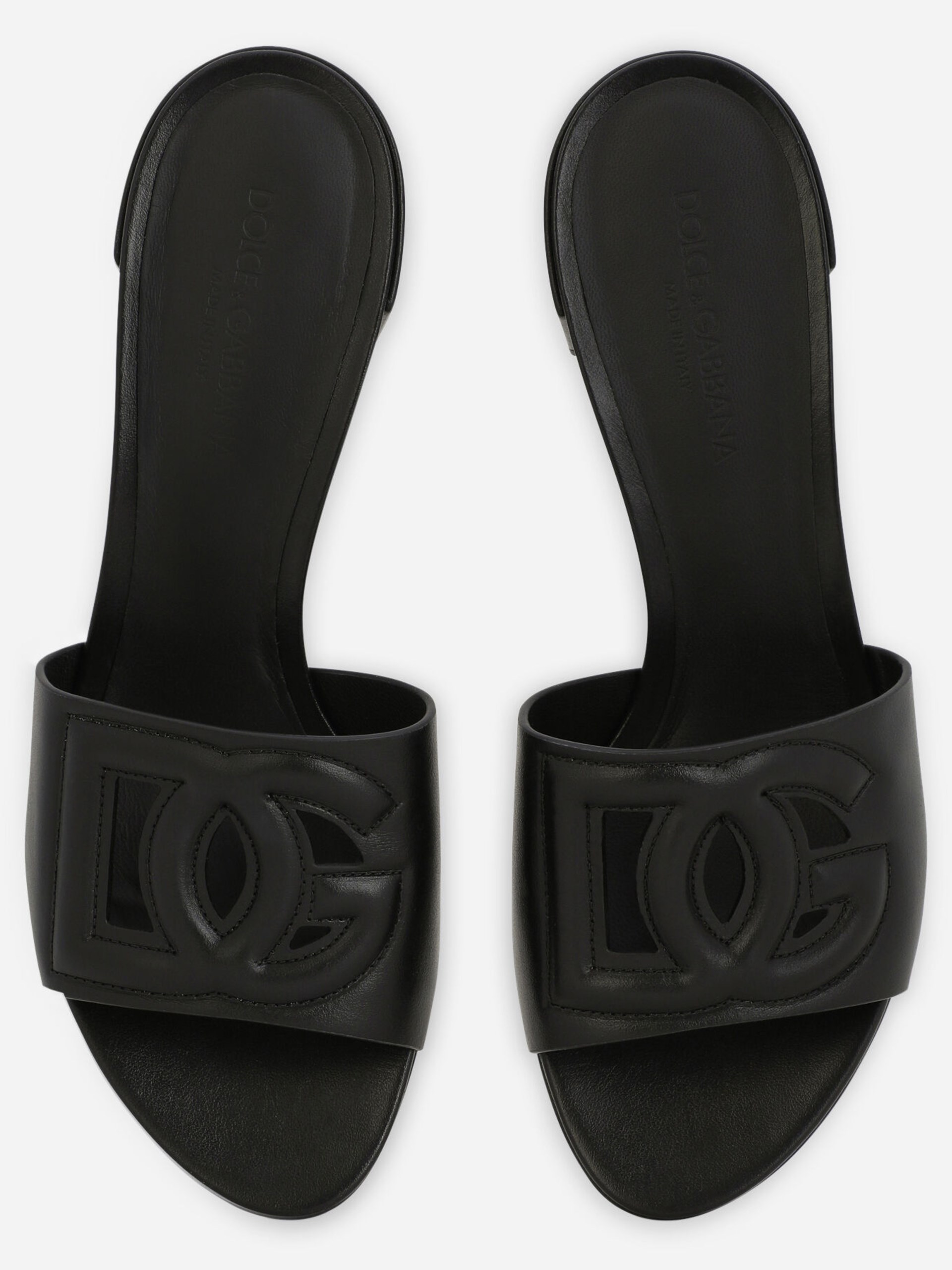 Dolce&Gabbana black heeled mules