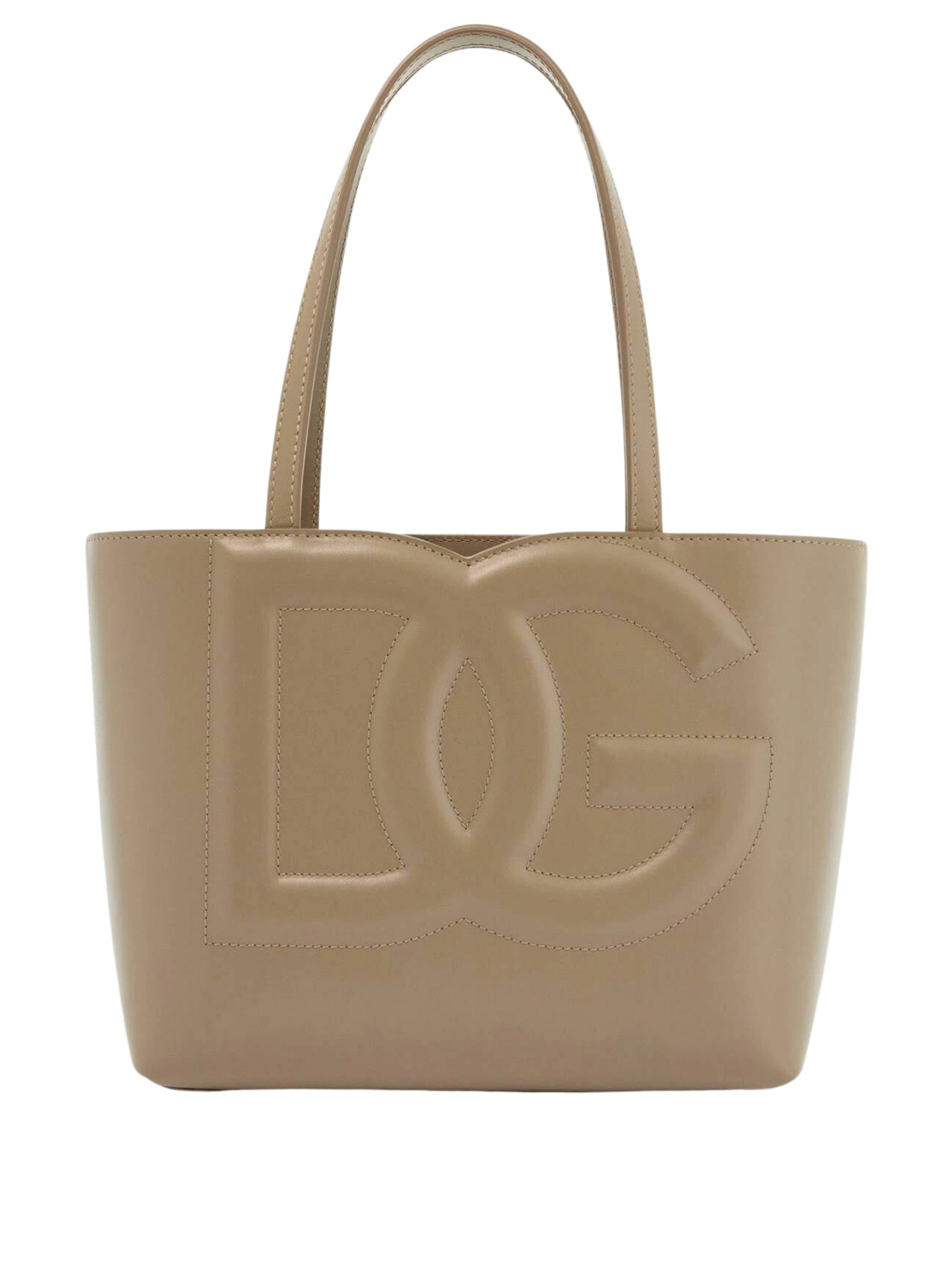 Dolce&Gabbana beige shopper bag with DG logo