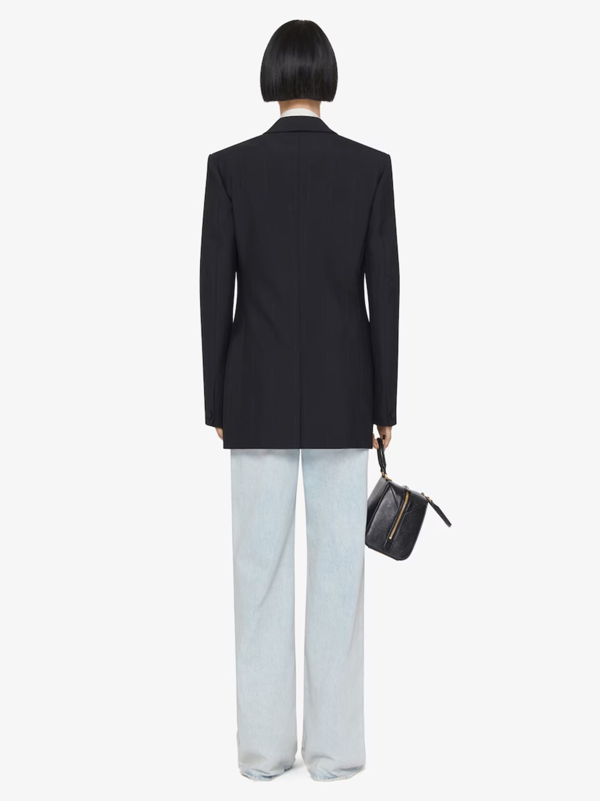 Givenchy jacket in wool with lurex stripes