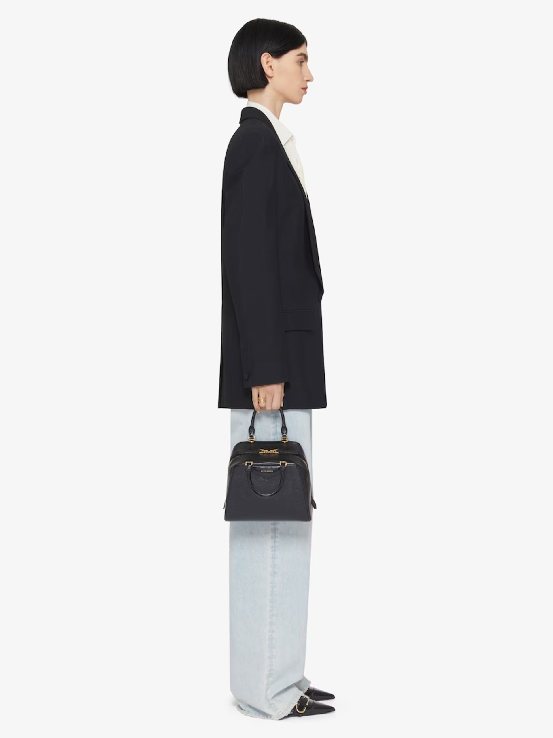 Givenchy jacket in wool with lurex stripes