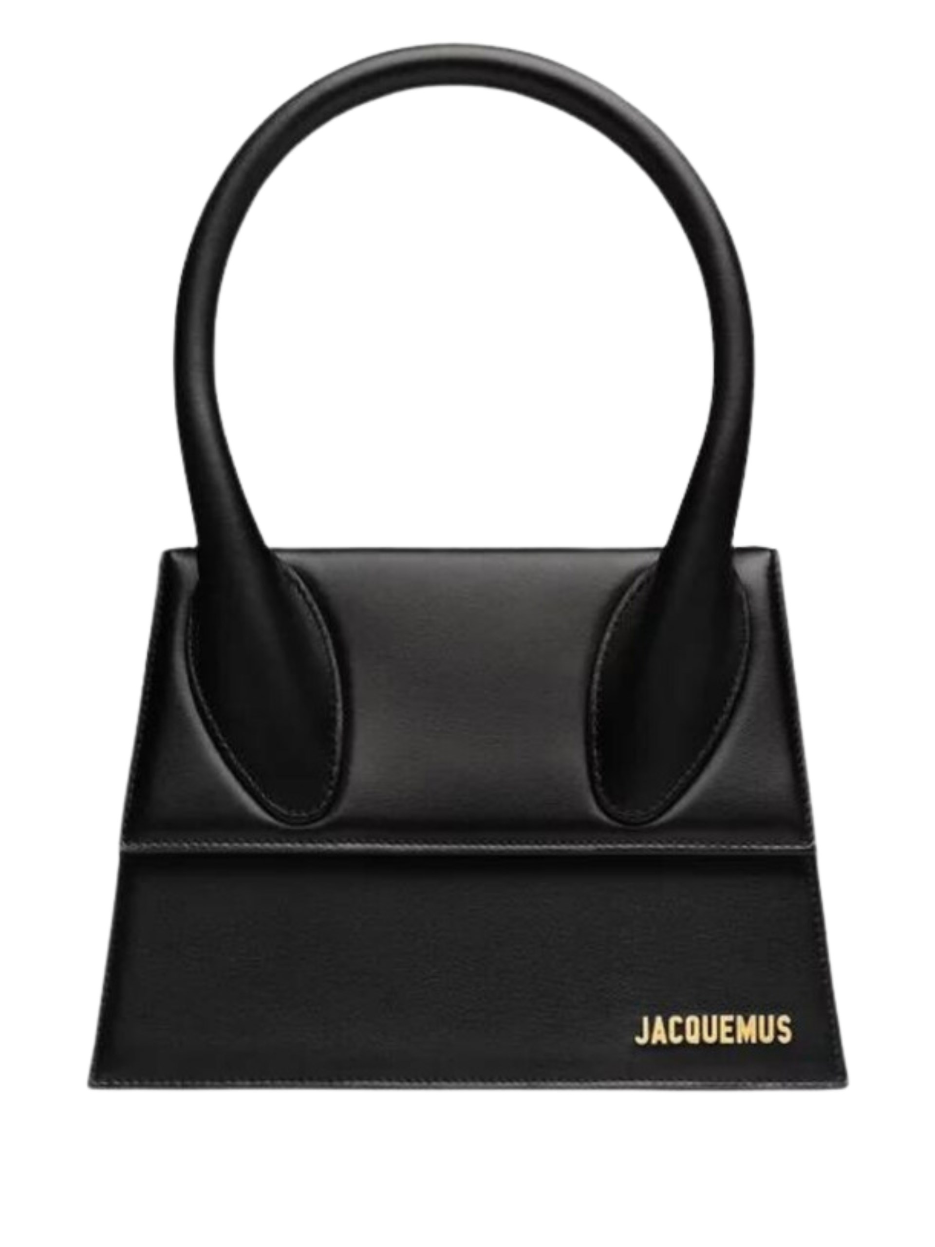Чорна сумка Jacquemus Le grand Chiquito Large зі шкіри