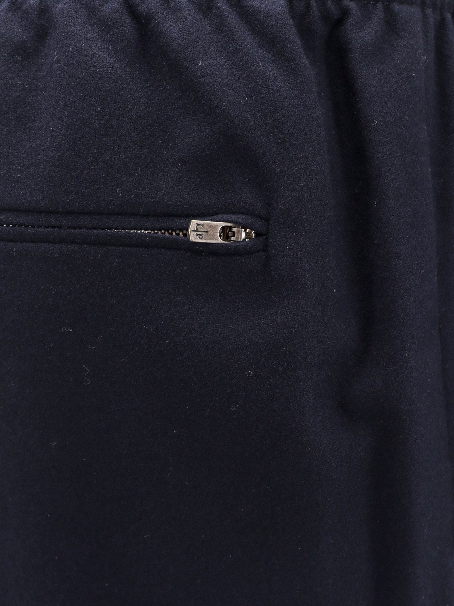 Loro Piana Men's Navy Straight Fit Pants