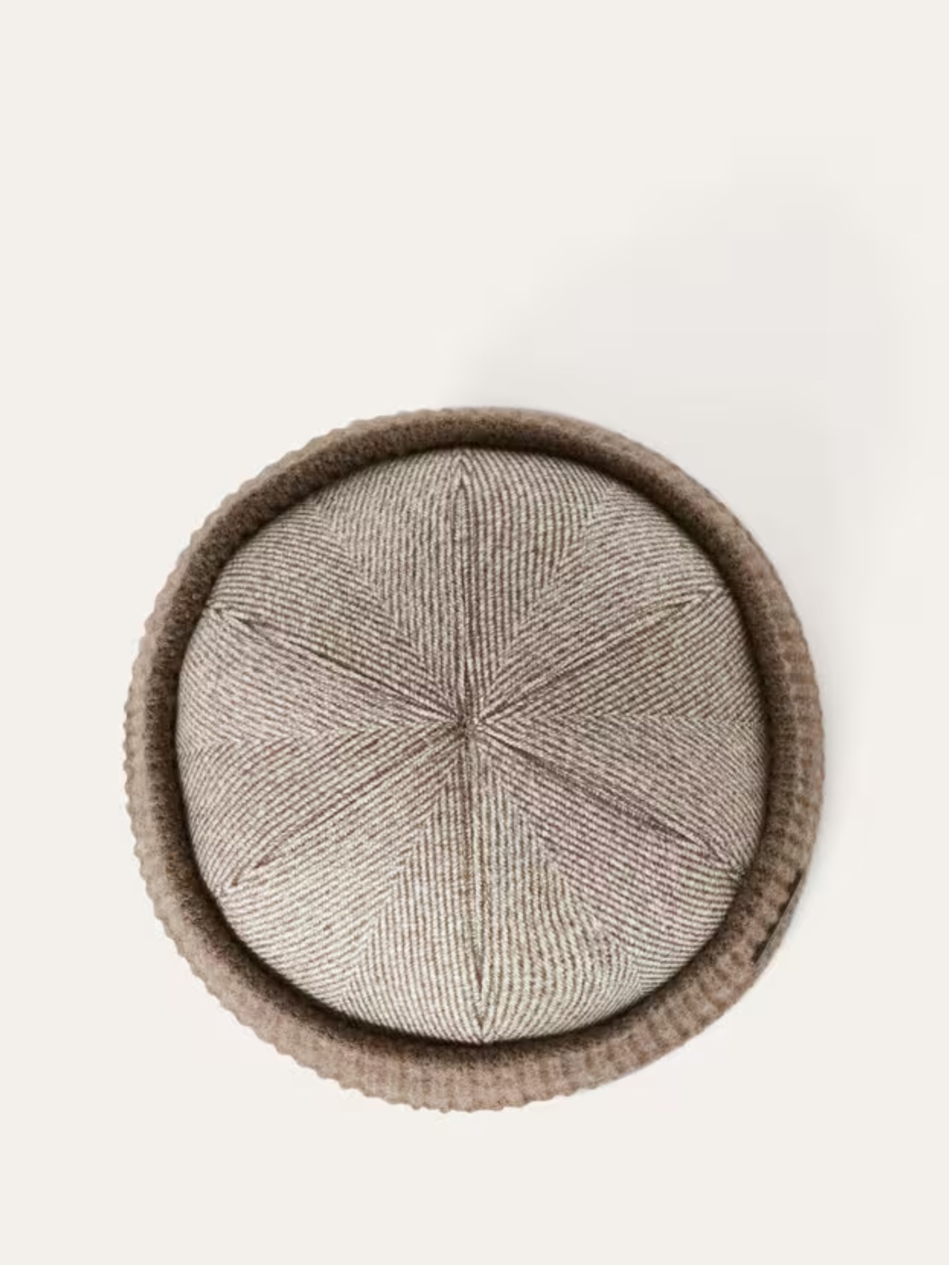 Loro Piana men's gray-brown hat