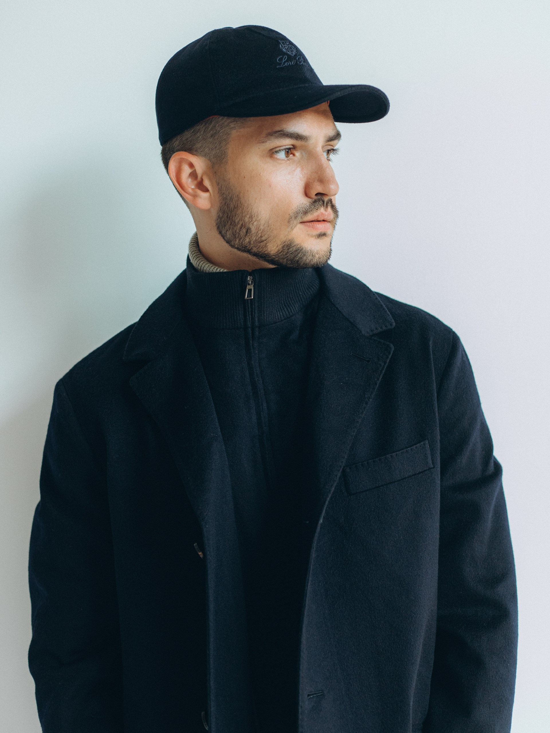 Loro Piana Martingala Men's Navy Storm System® Coat