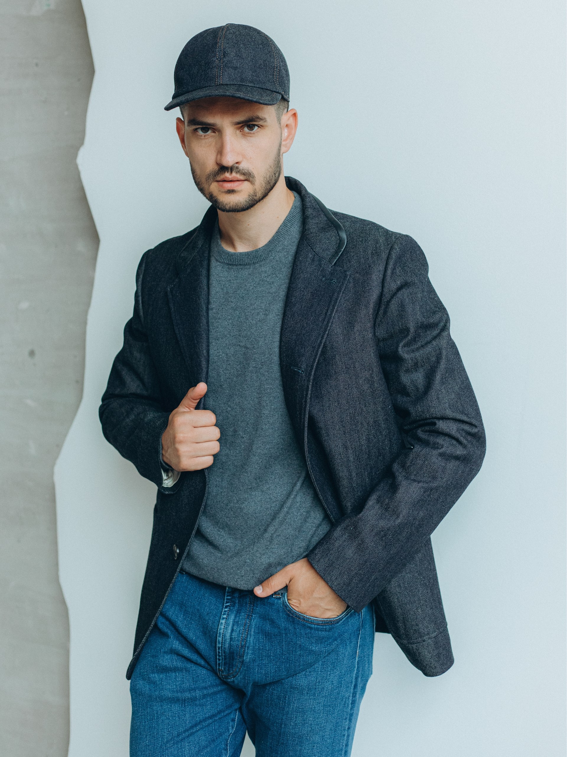 Loro Piana Spagna Men's Navy Blue Jacket