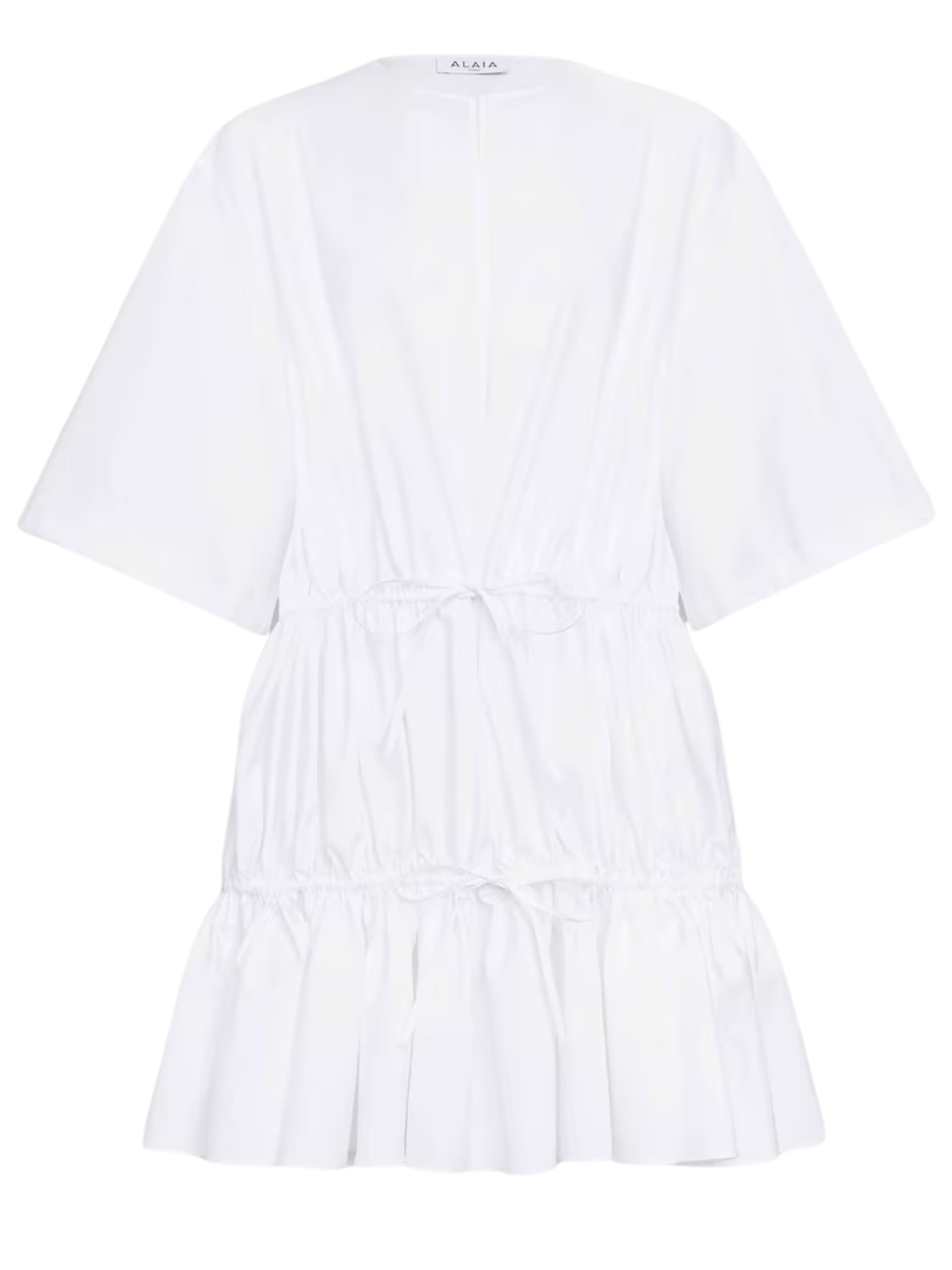 White cotton dress by Alaia