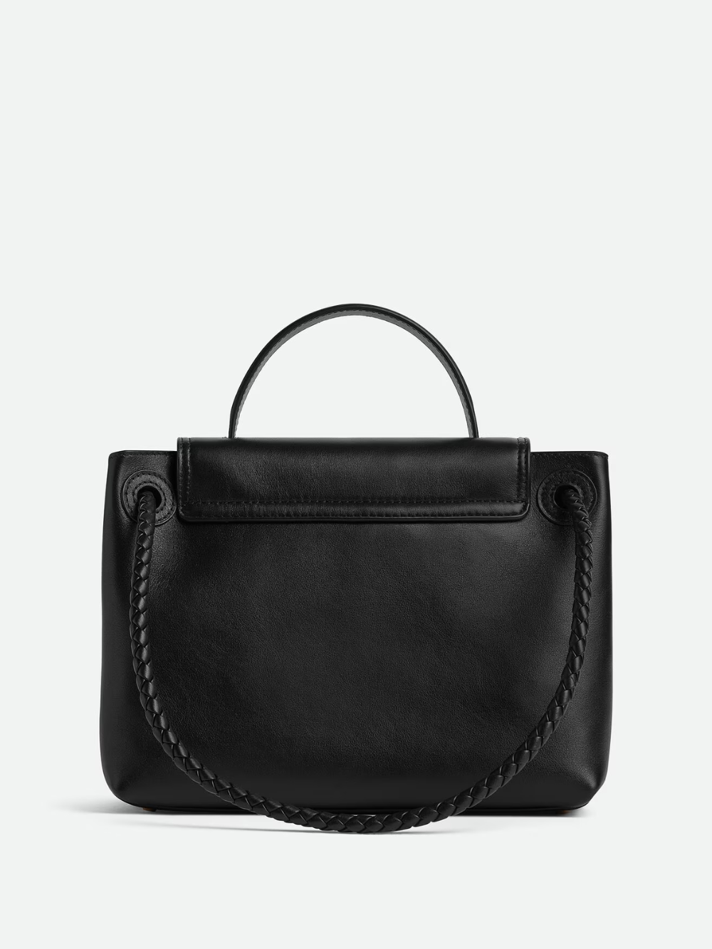 Чорна сумка Bottega Veneta Ciao Ciao Small з гладкої шкіри