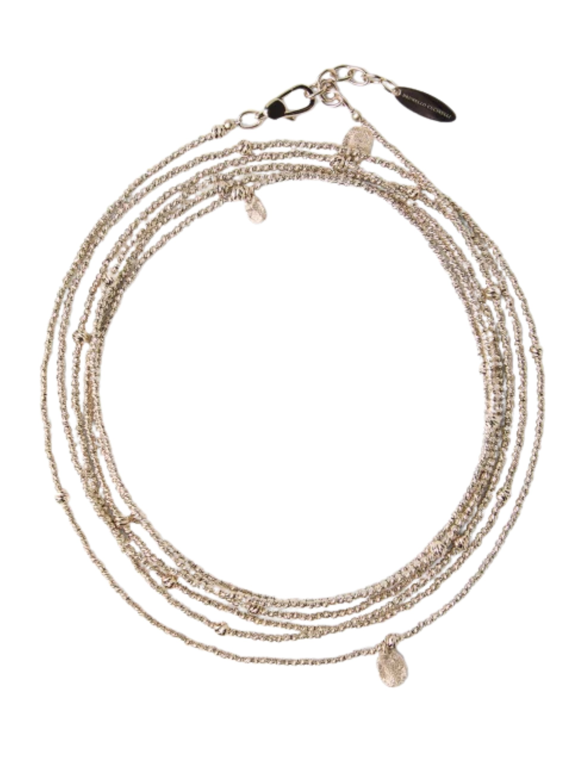 Brunello Cucinelli gold bracelet made of 925 silver