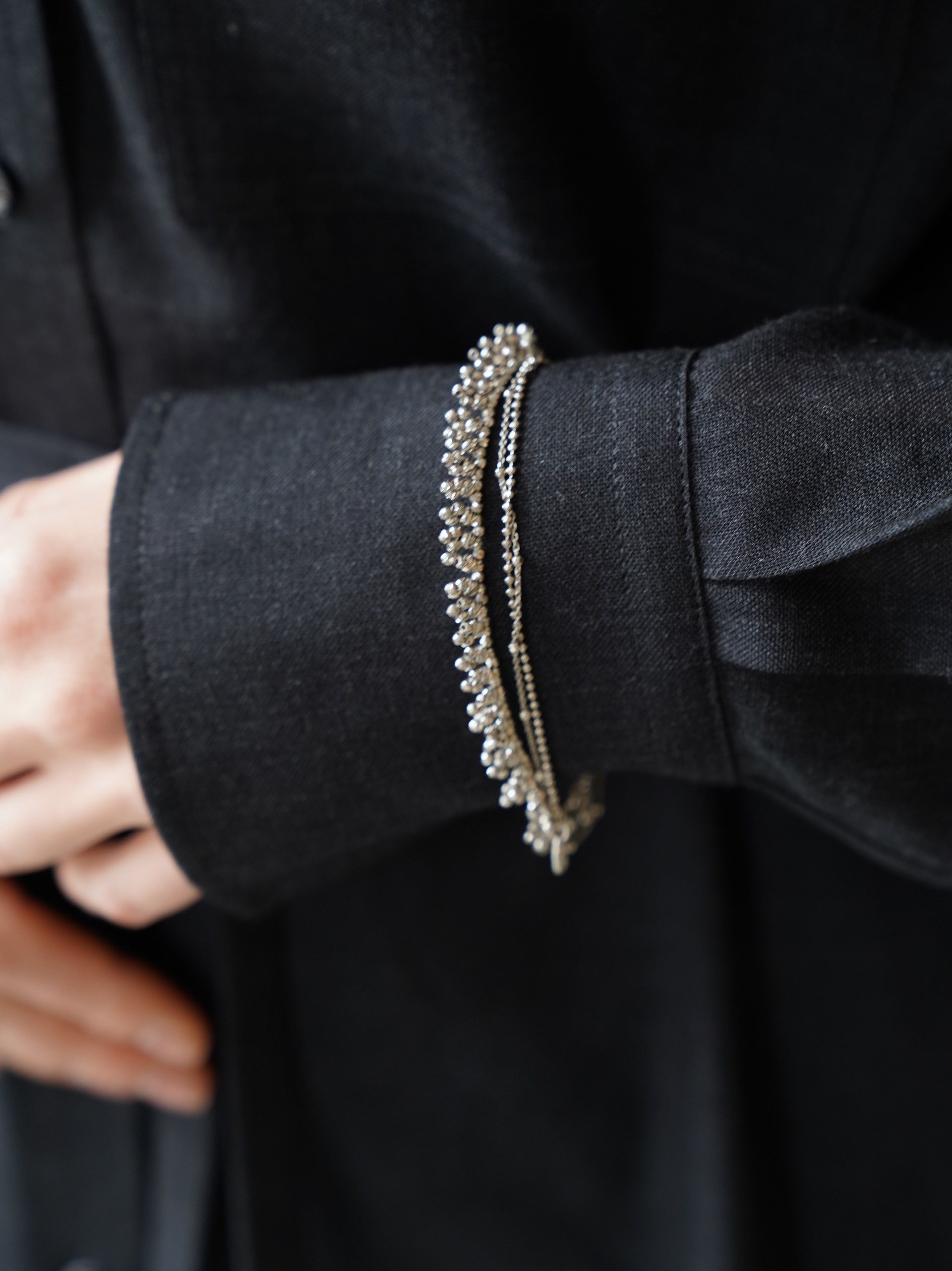 Brunello Cucinelli 925 silver knot bracelet