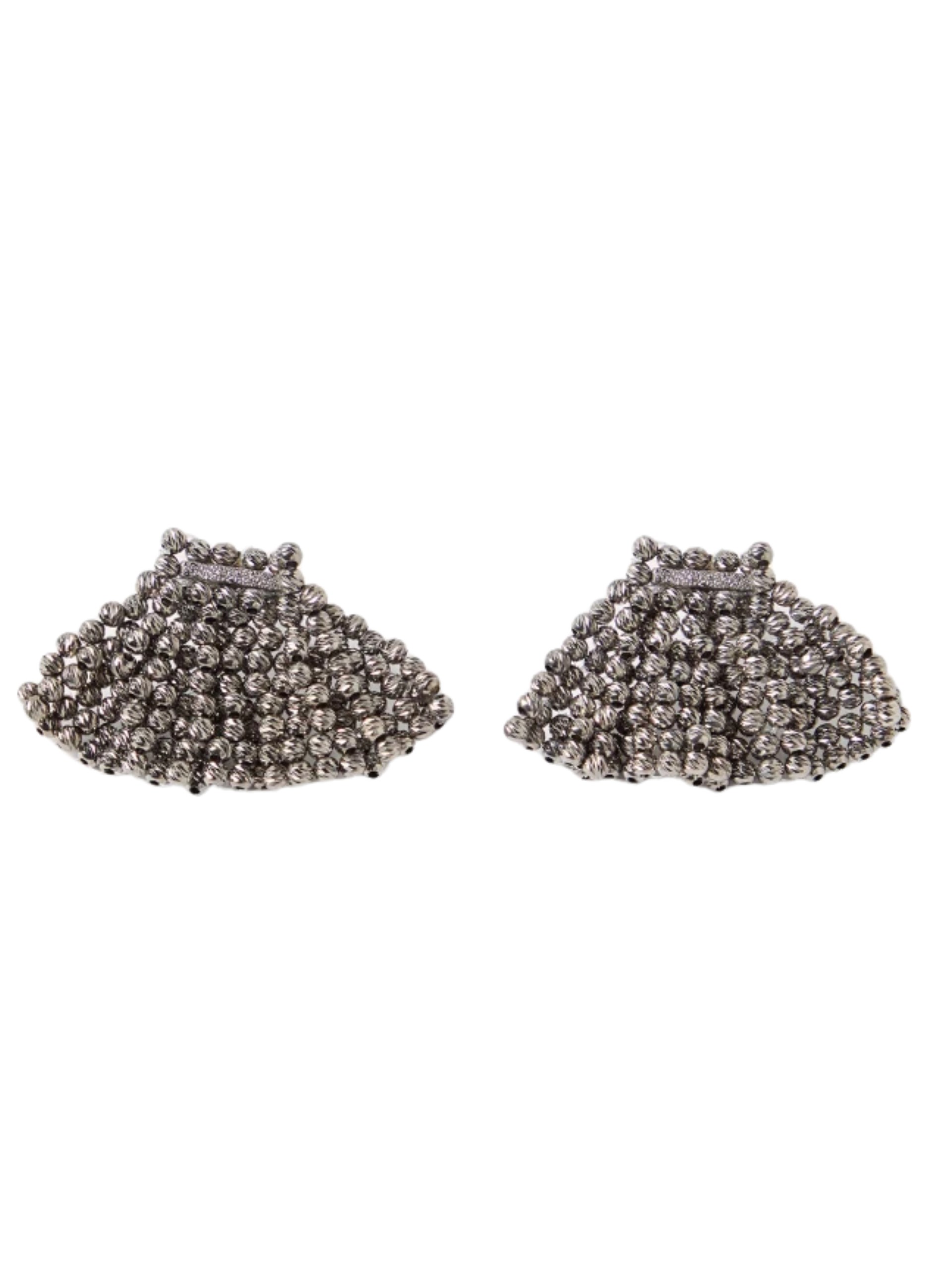 Brunello Cucinelli silver earrings made of 925 silver