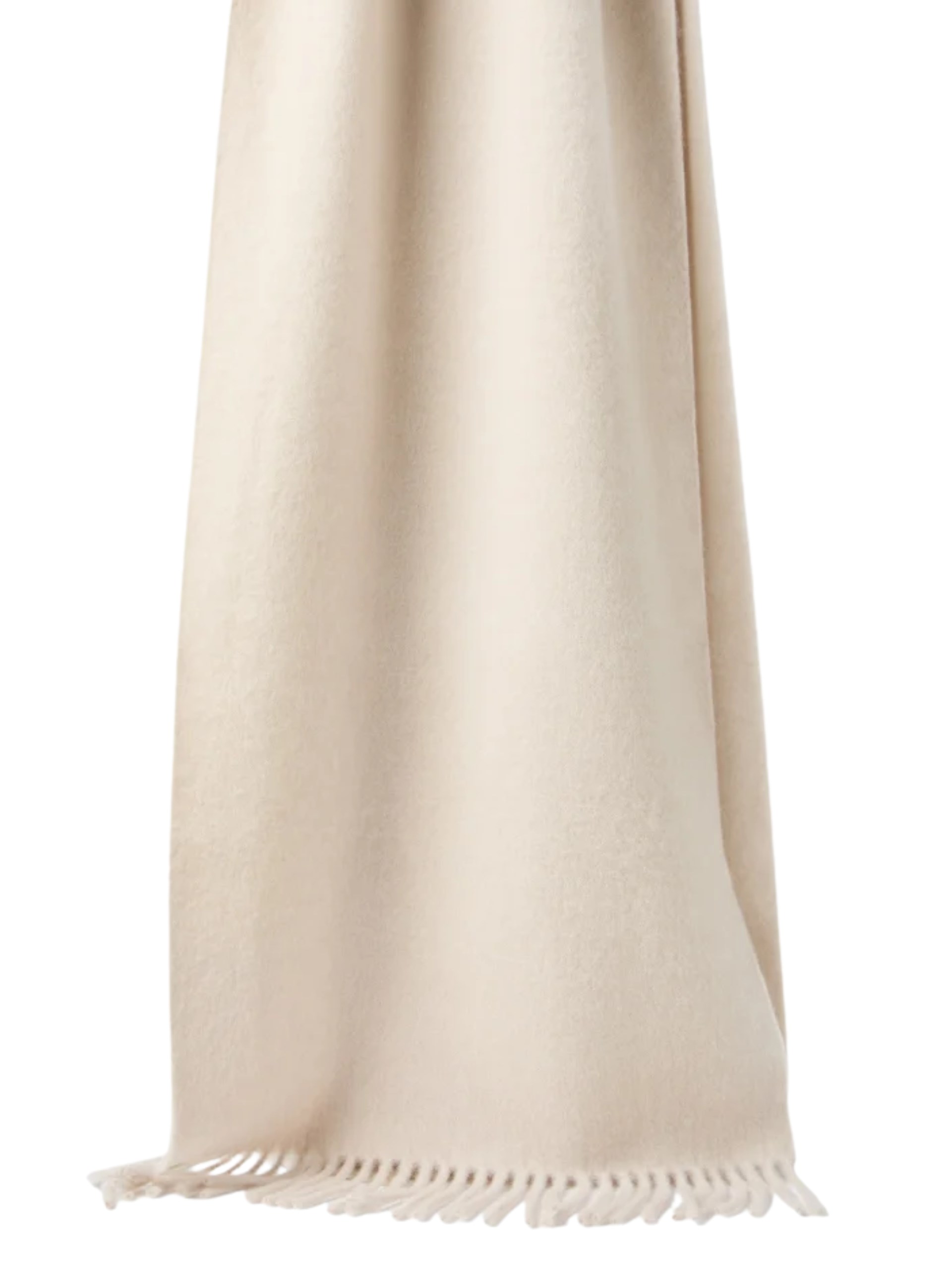 Light beige cashmere scarf Brunello Cucinelli