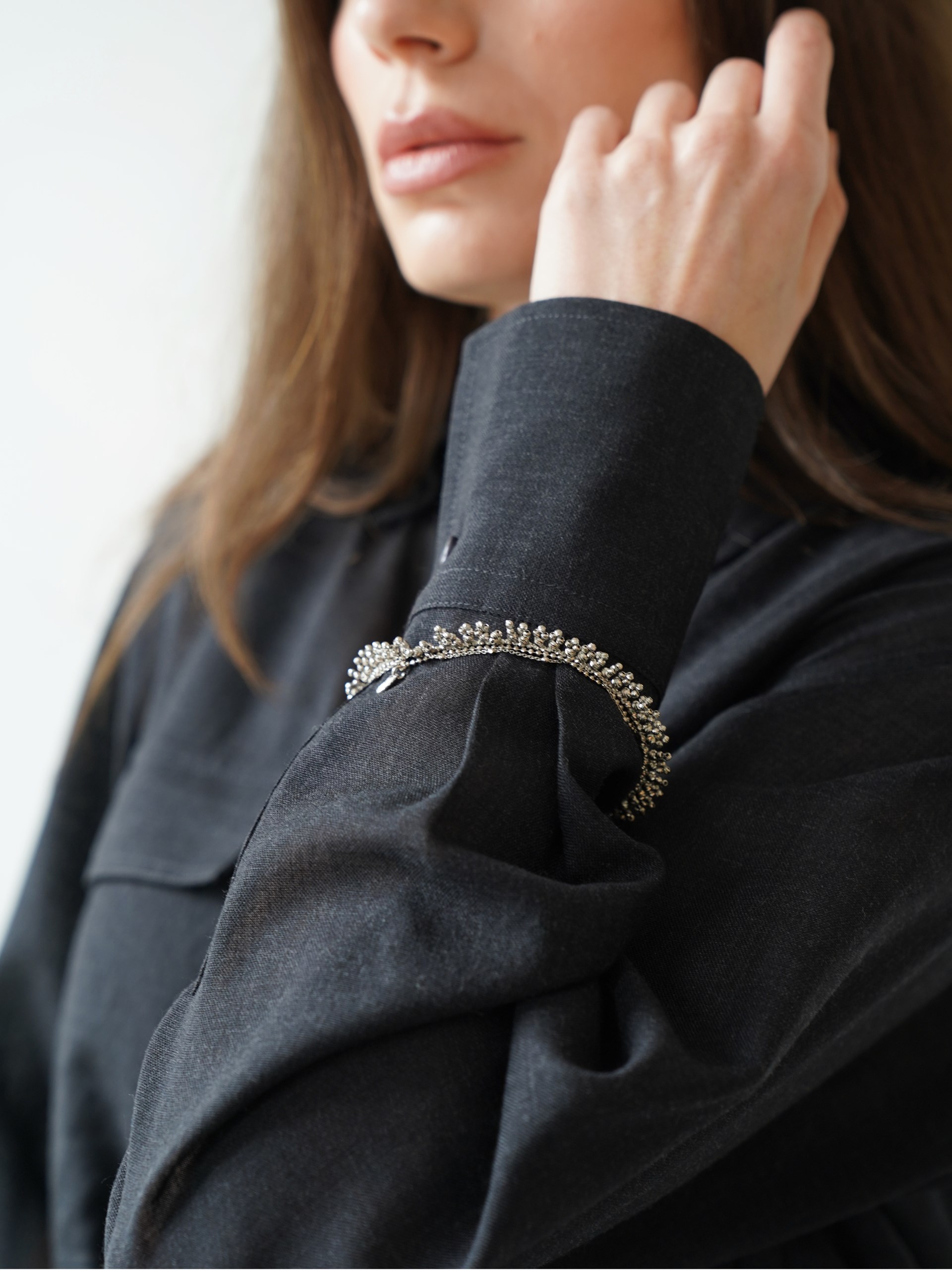 Brunello Cucinelli 925 silver knot bracelet