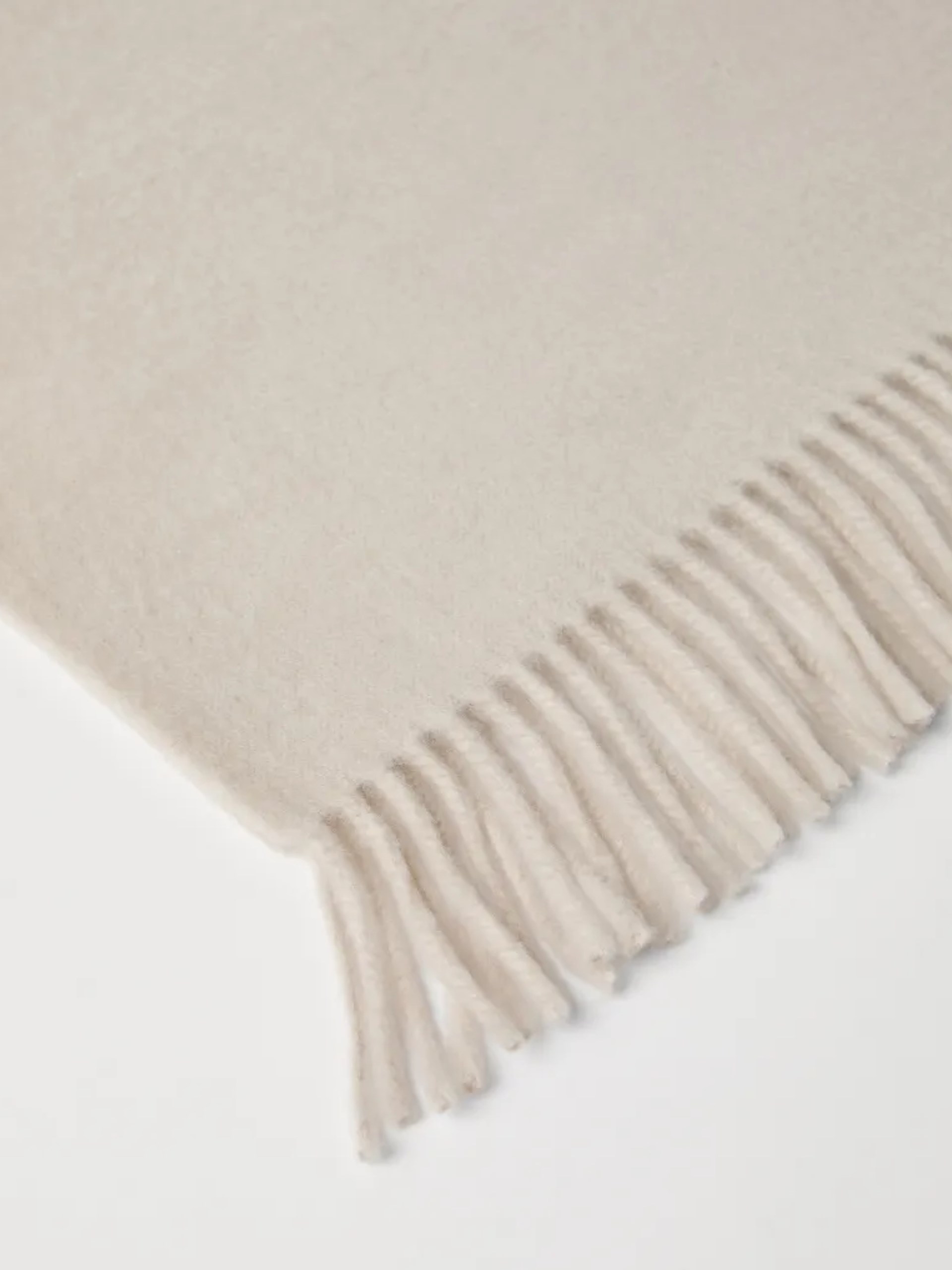 Light beige cashmere scarf Brunello Cucinelli