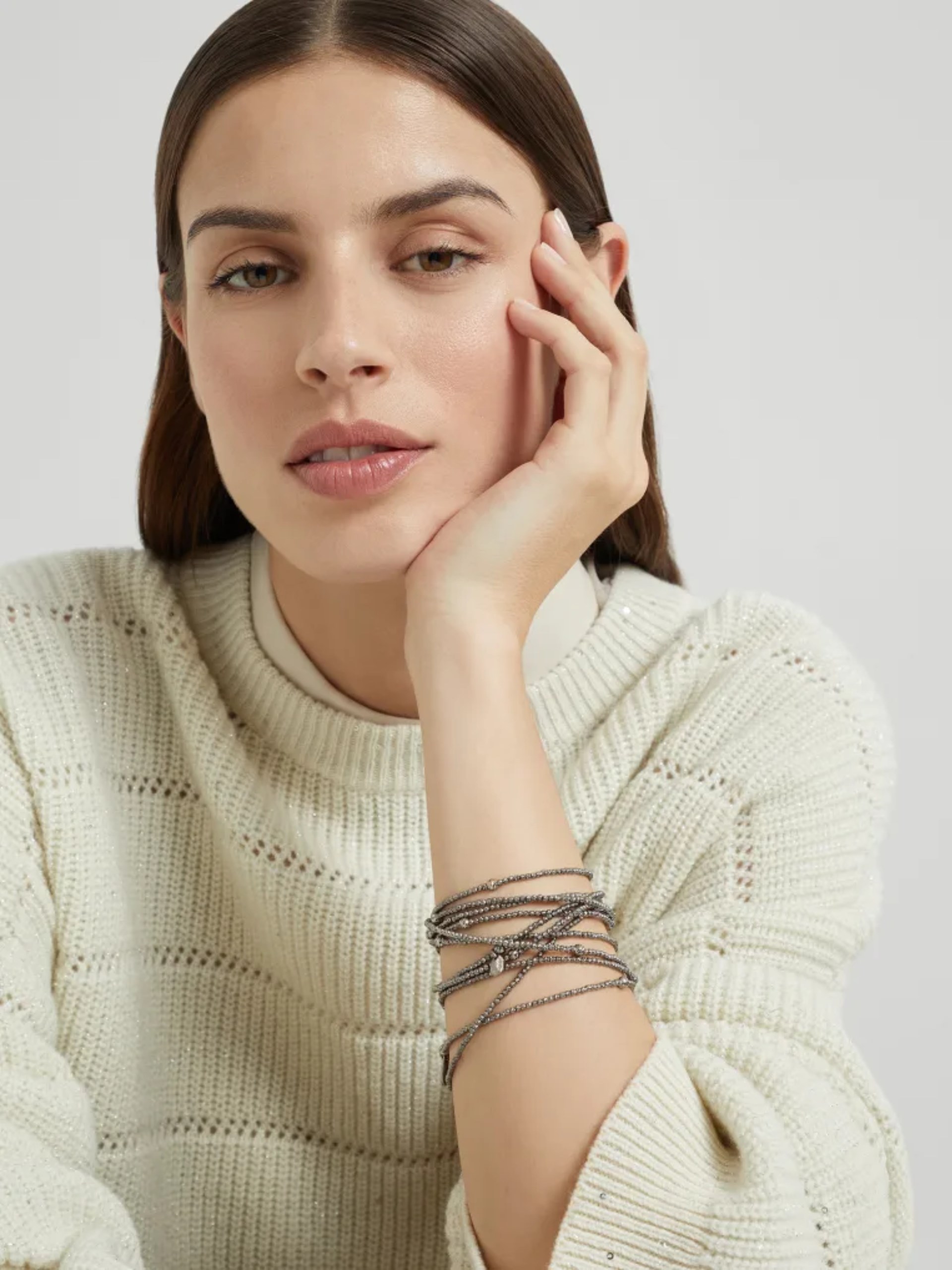 Brunello Cucinelli silver bracelet made of 925 silver