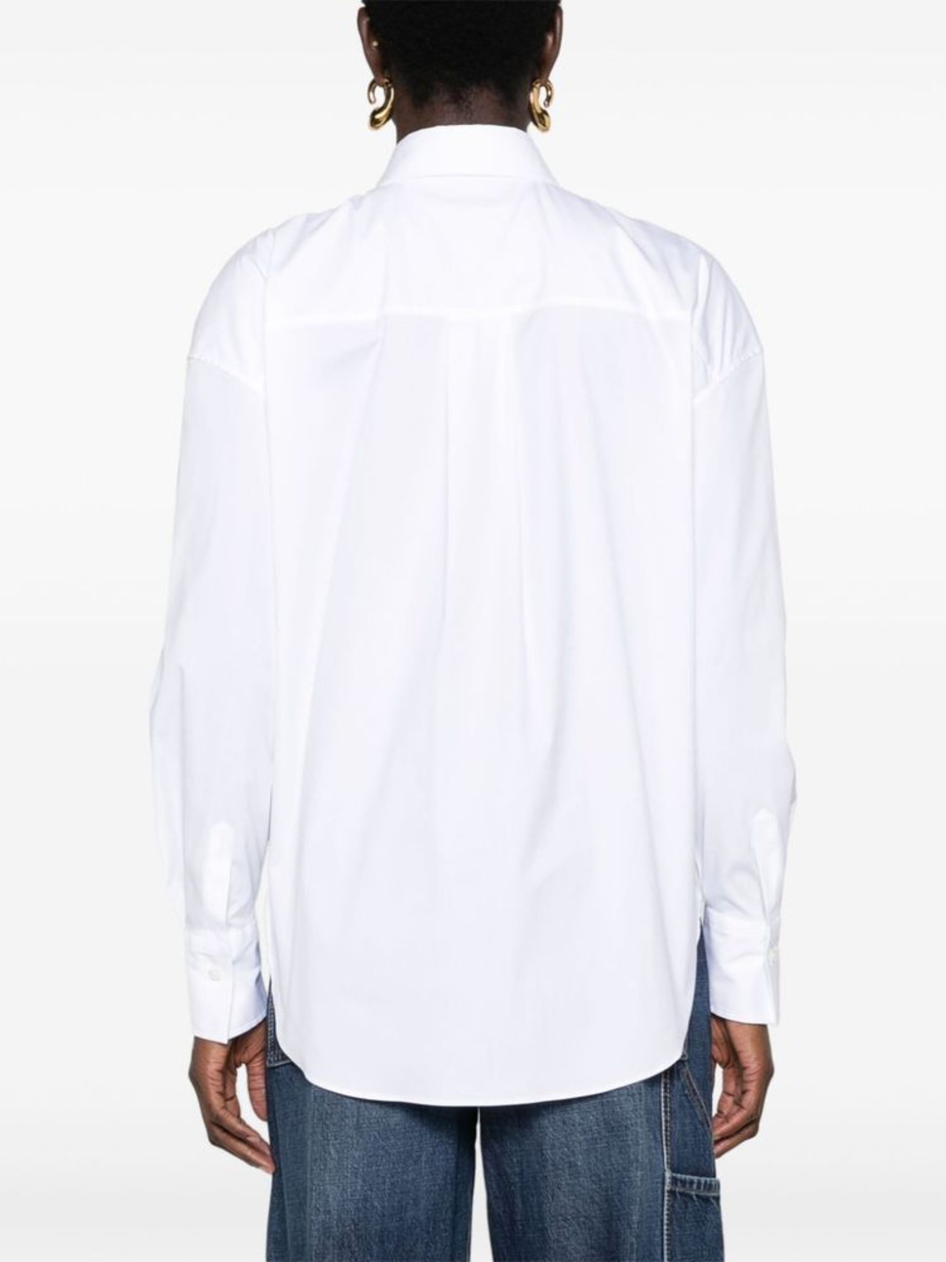 Brunello Cucinelli white shirt with chest pocket from Monili
