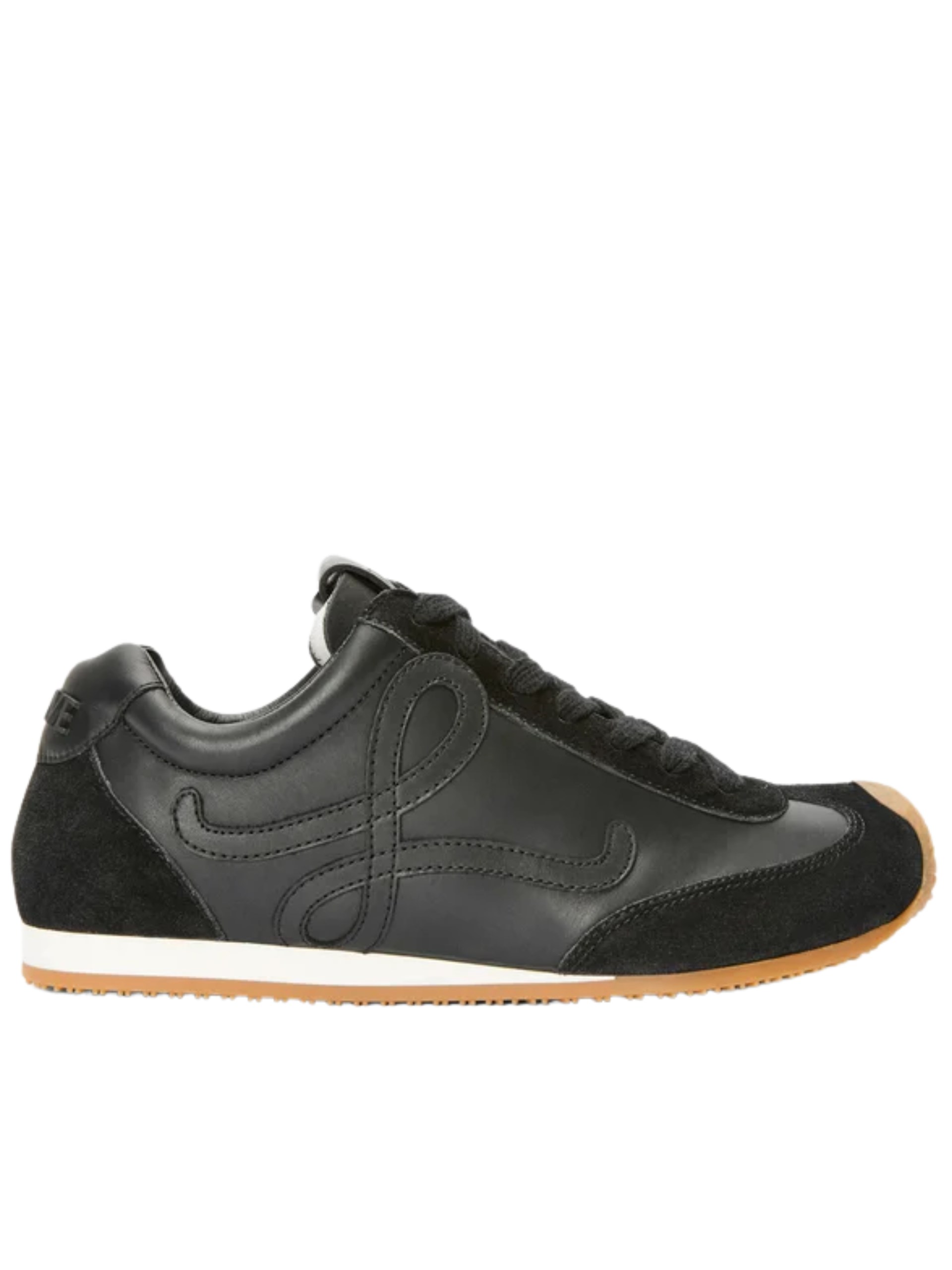 Men's black Loewe Ballet Runner 2.0 leather sneakers