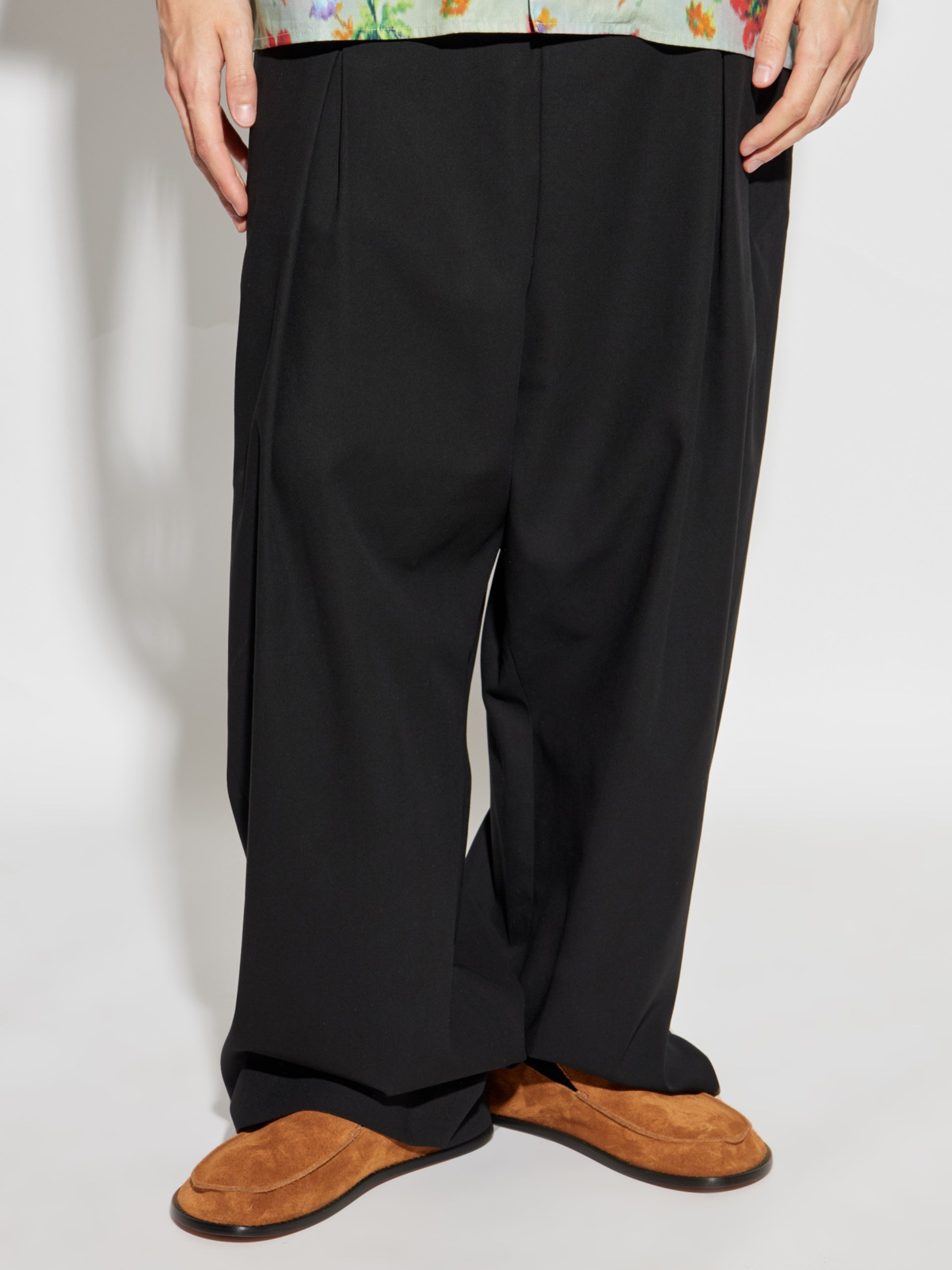 Men's black Loewe cotton pants