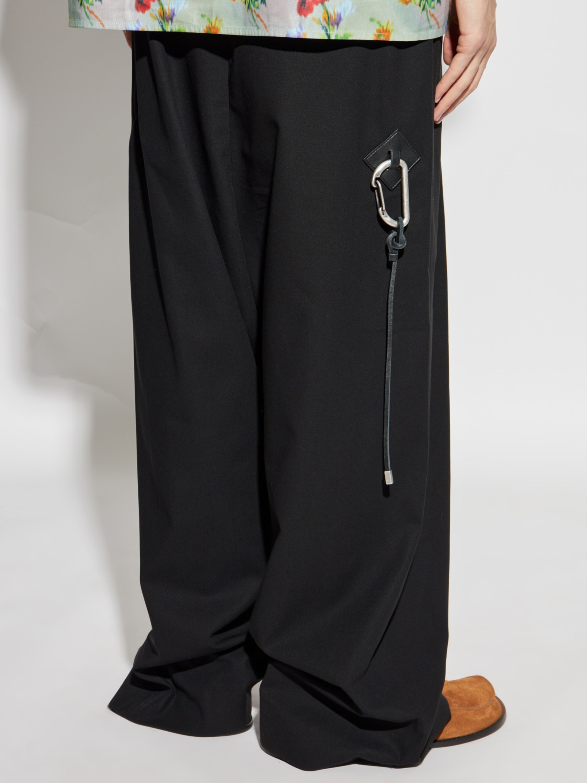 Men's black Loewe cotton pants