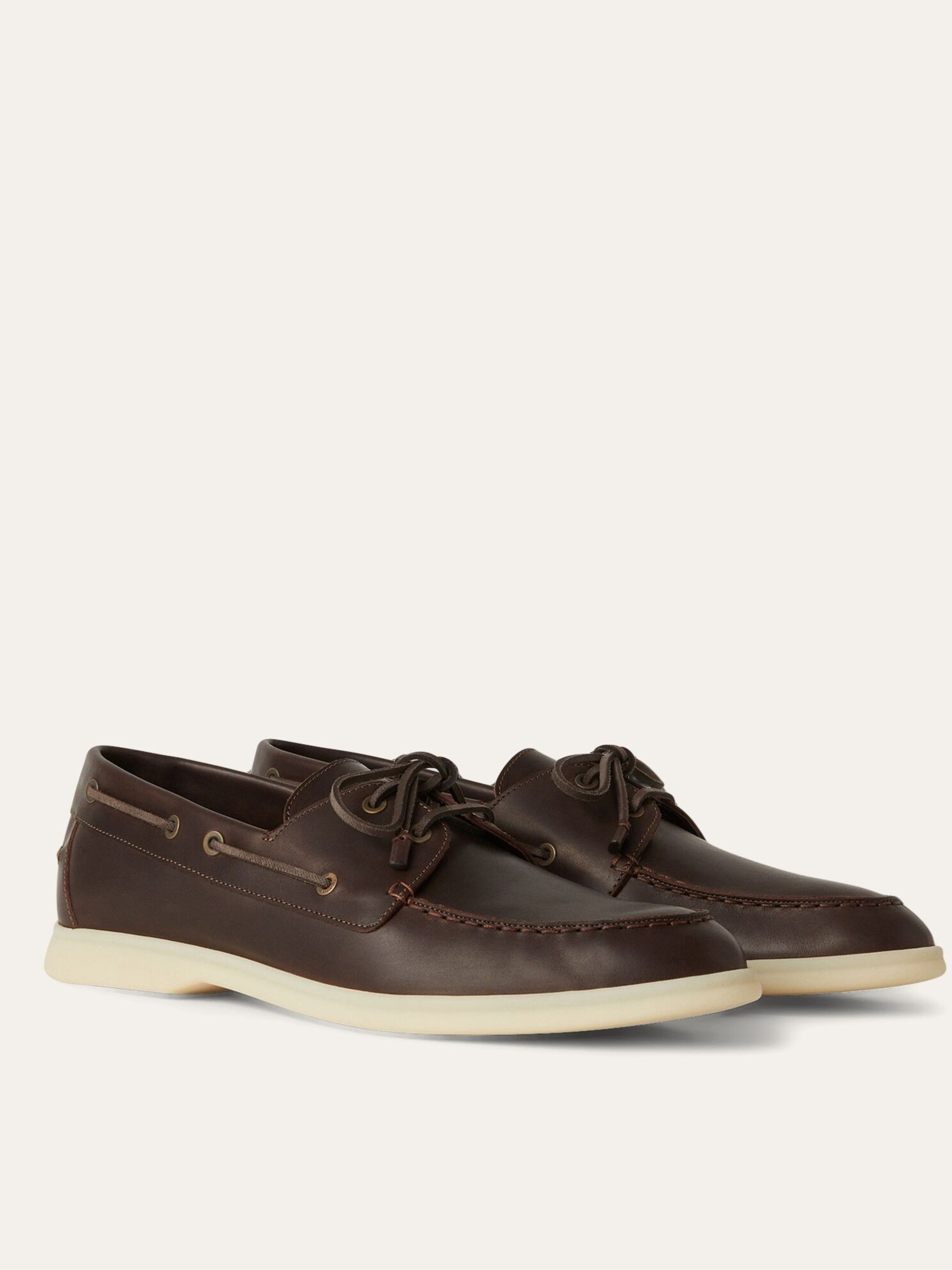 Men's dark brown Loro Piana Sea-Sail Walk loafers