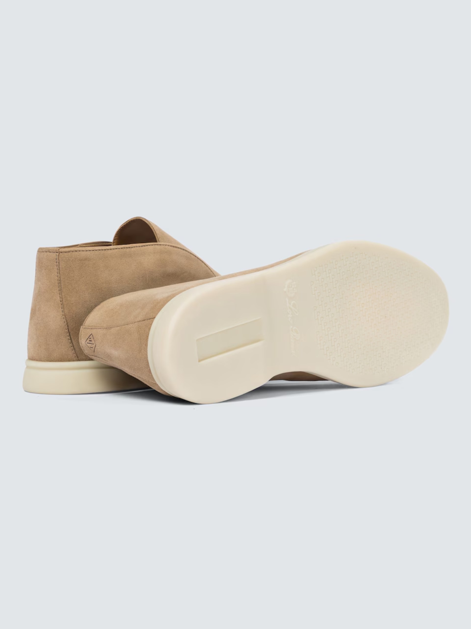 Men's light beige Loro Piana Open Walk shoes