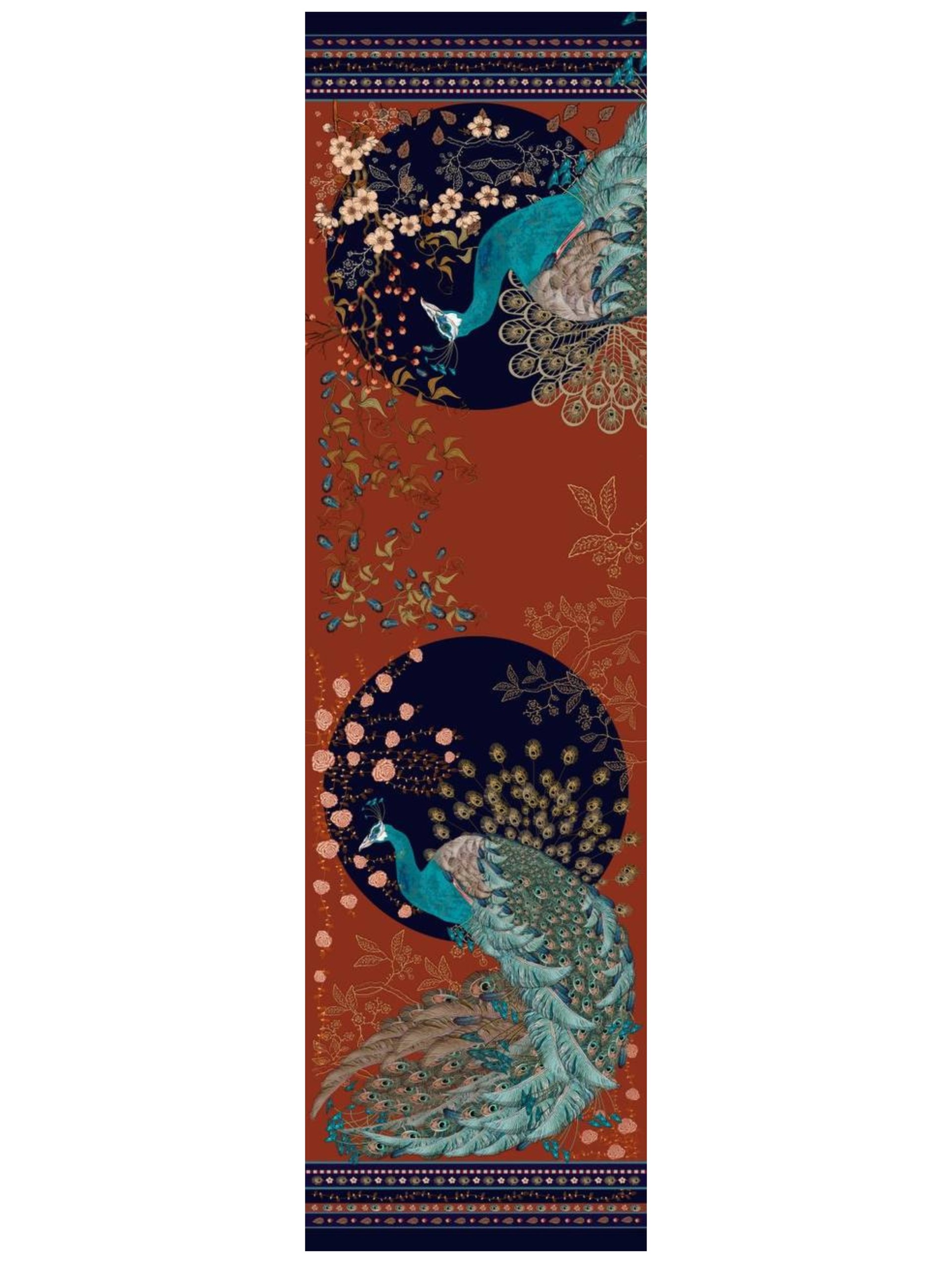 Park Avenue Atelier scarf with graphic designer pattern