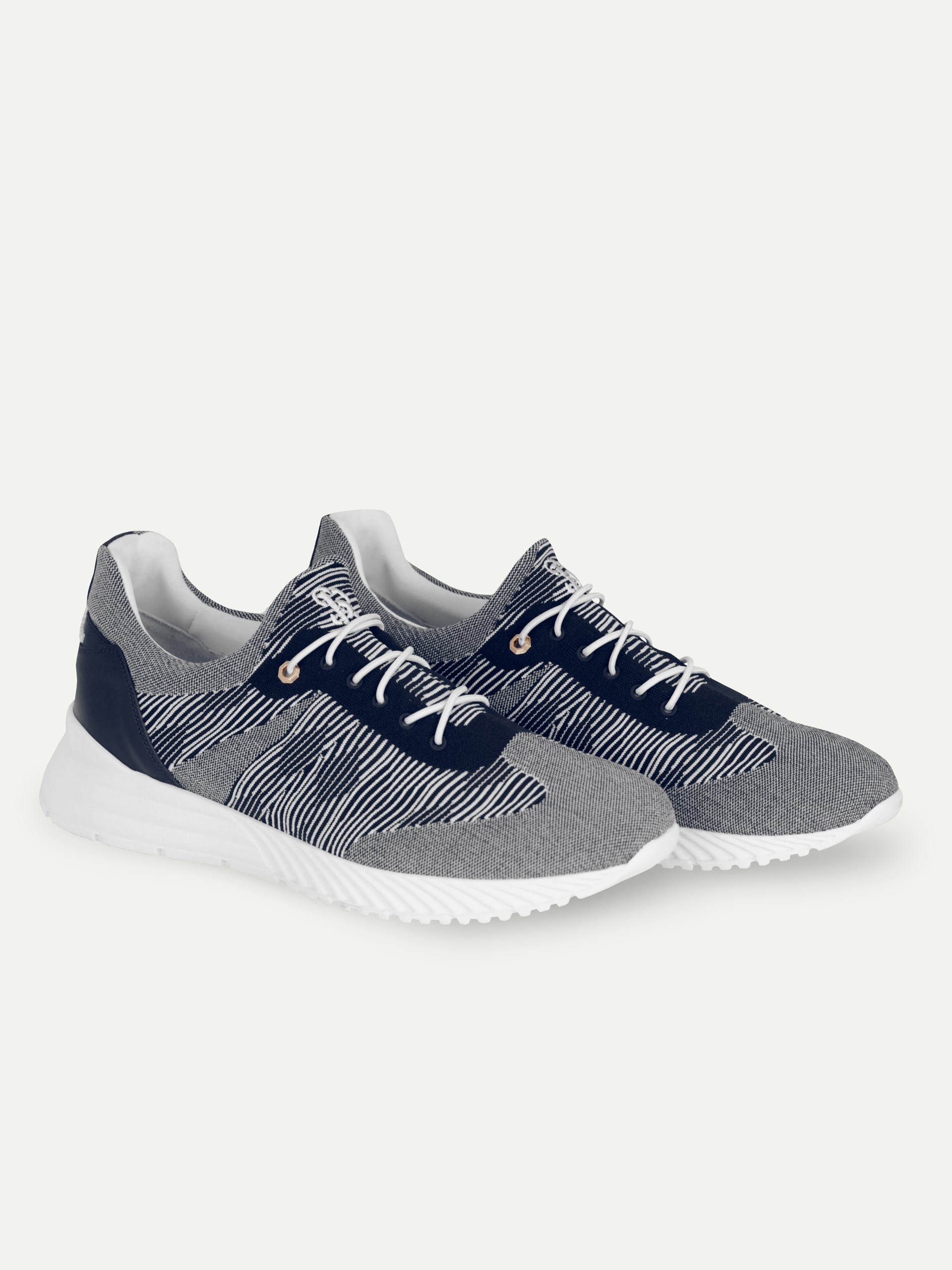 Stefano Ricci men's sneakers made of combined fabrics