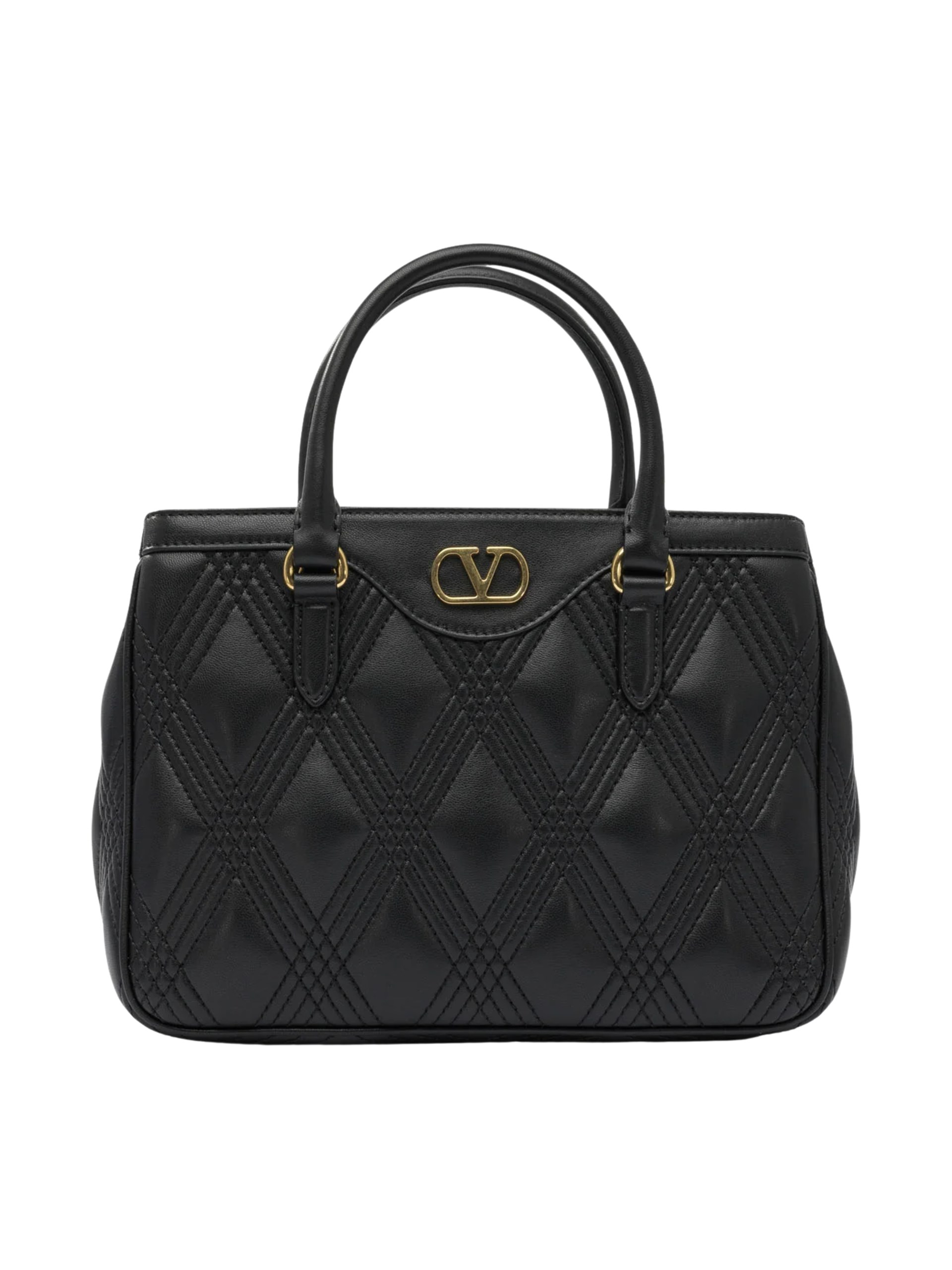 Valentino Garavani Quiltie 67 black quilted leather bag
