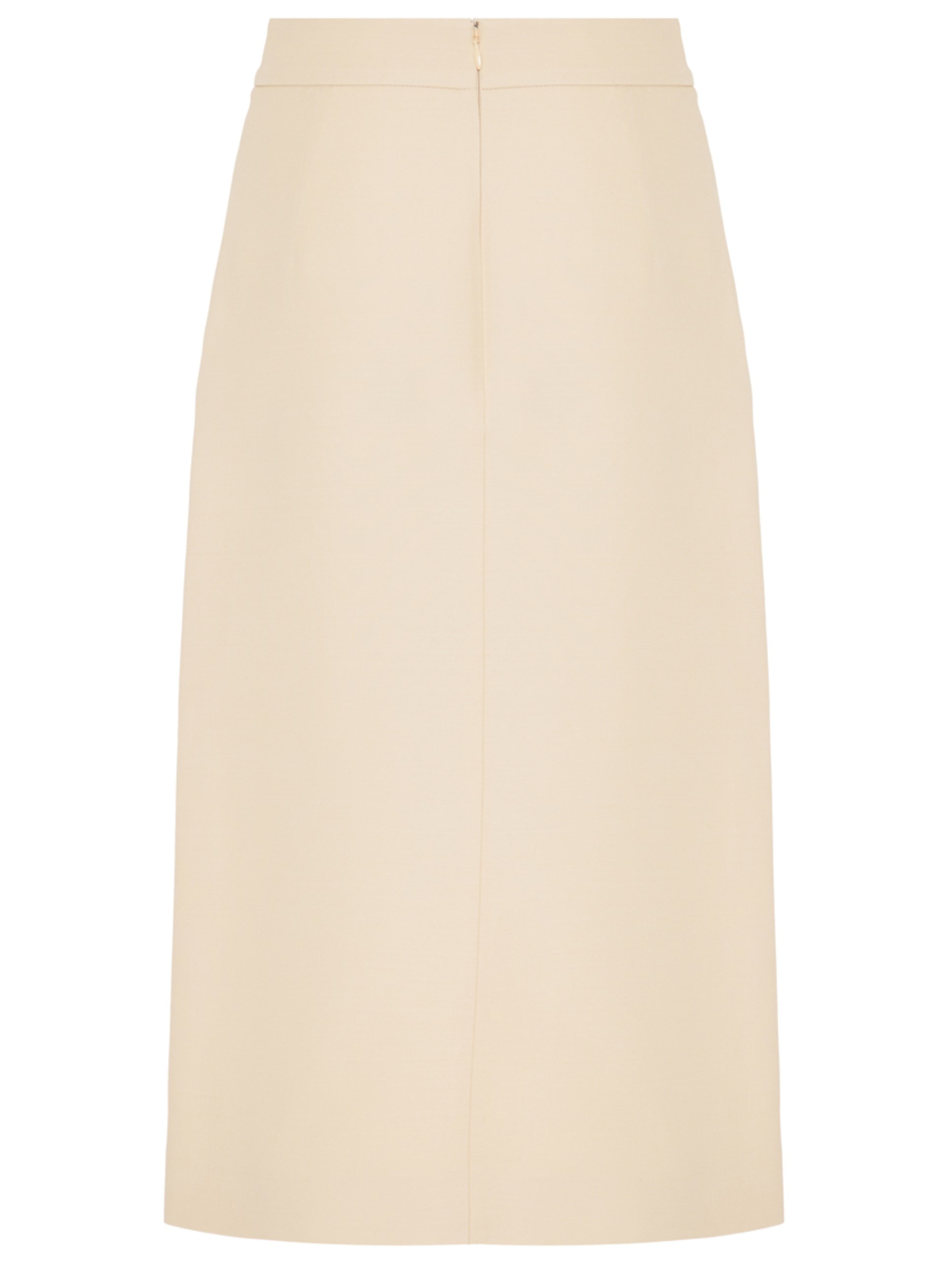 Valentino beige mini skirt with leather strap