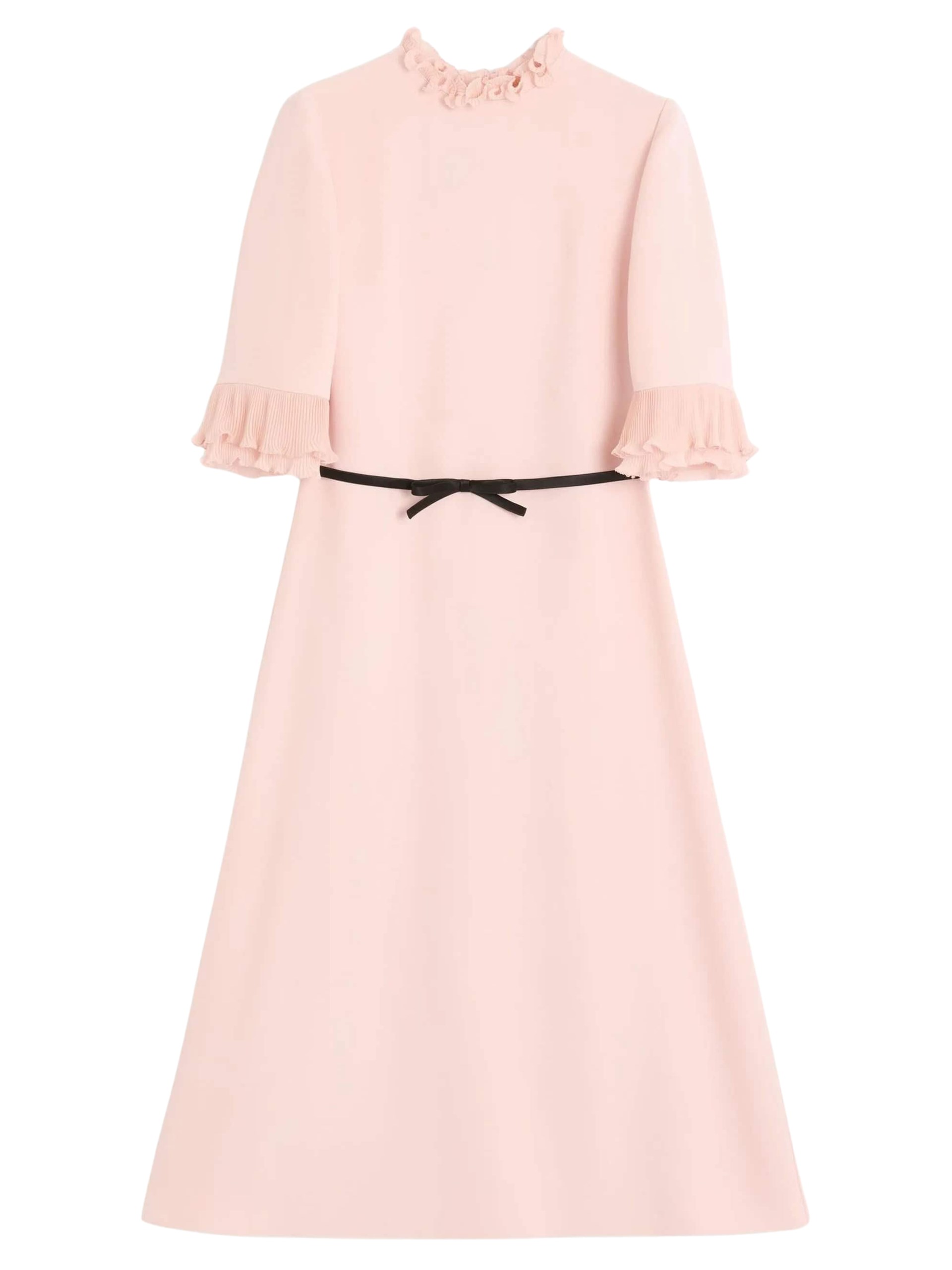 Valentino pale pink silk dress
