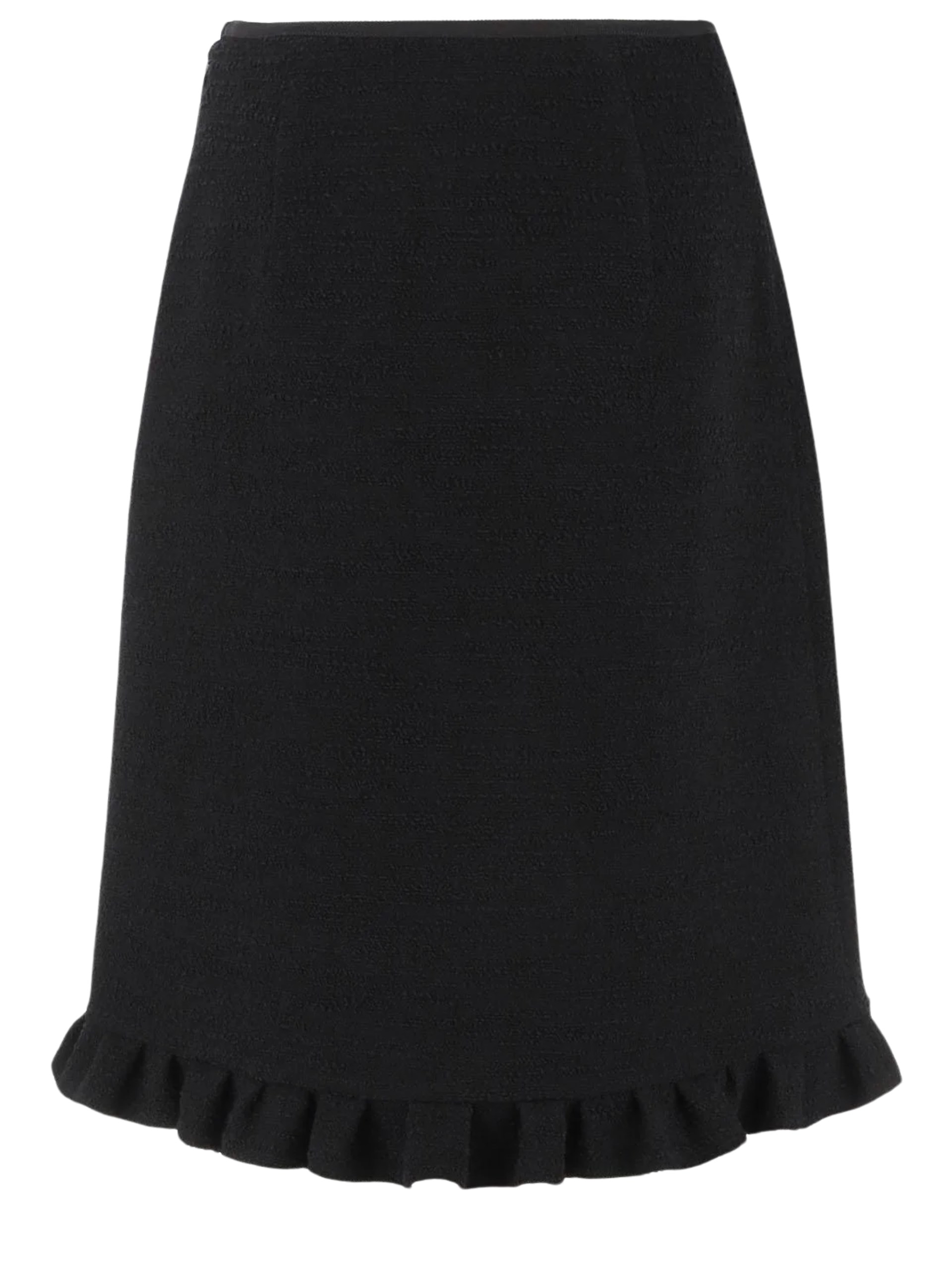 Valentino black skirt with ruffles
