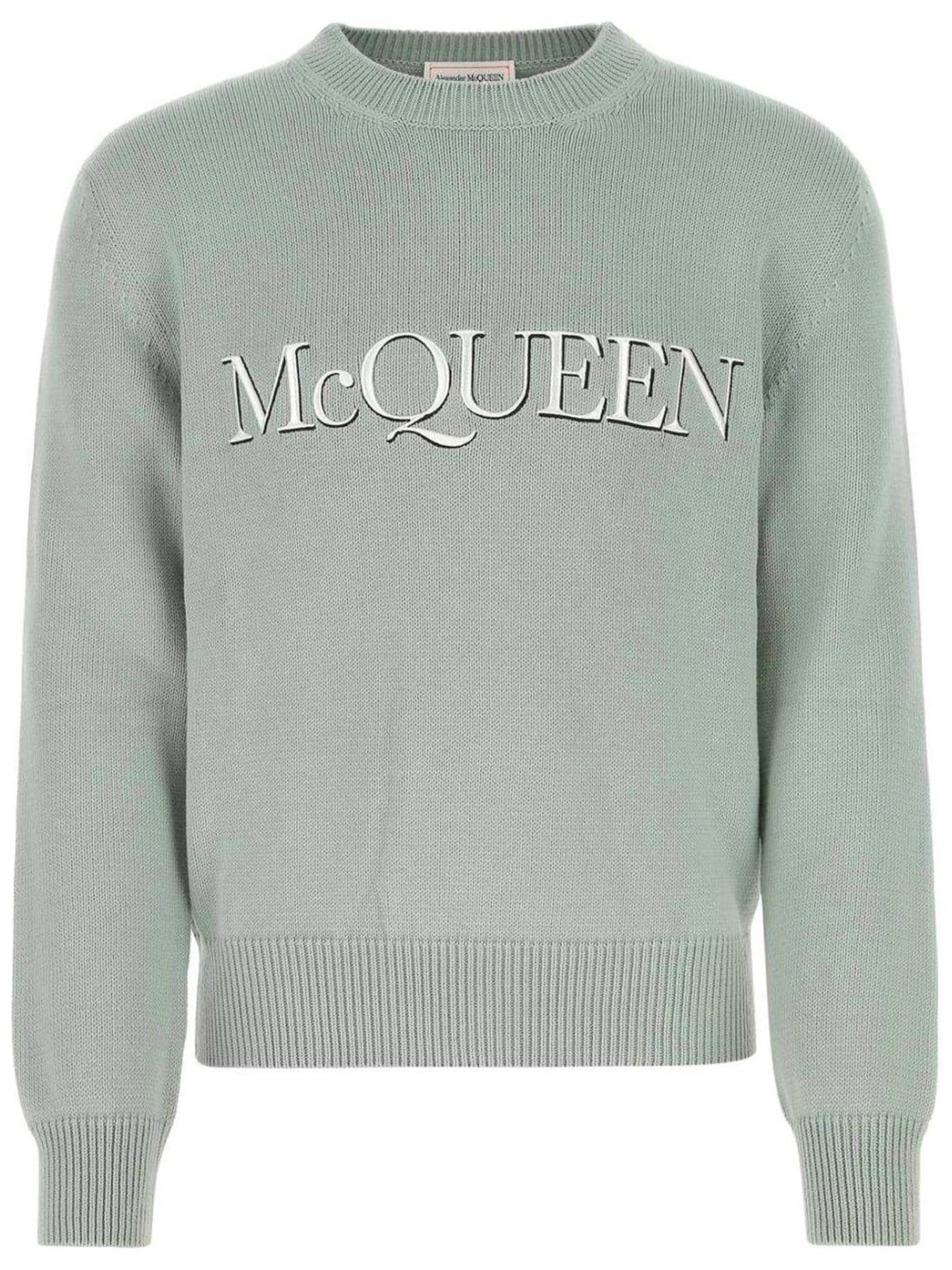 Чоловічий светр Alexander McQueen з логотипом